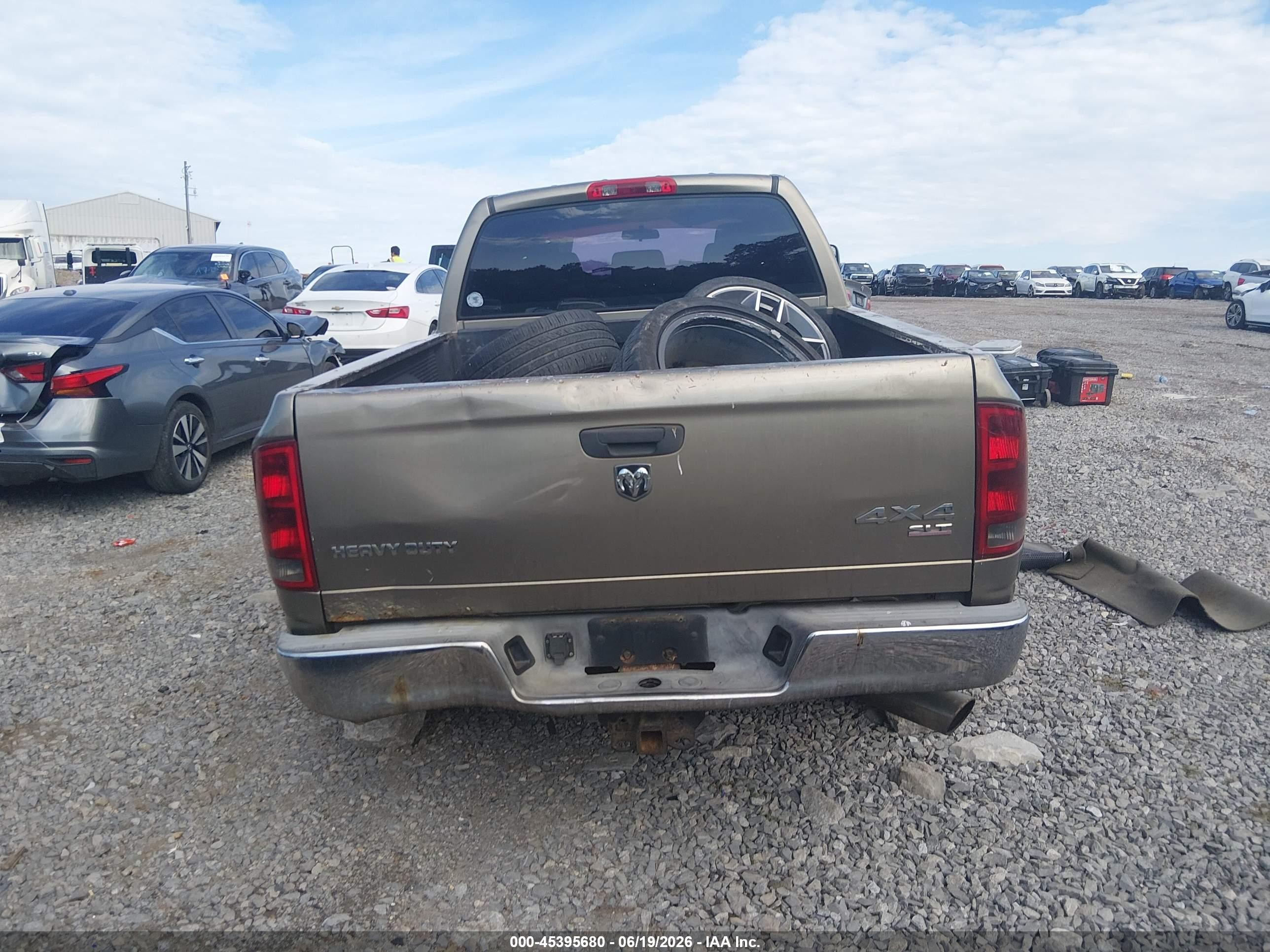 2006 Dodge Ram 2500 Slt Gold vin: 3D7KS29C56G228419