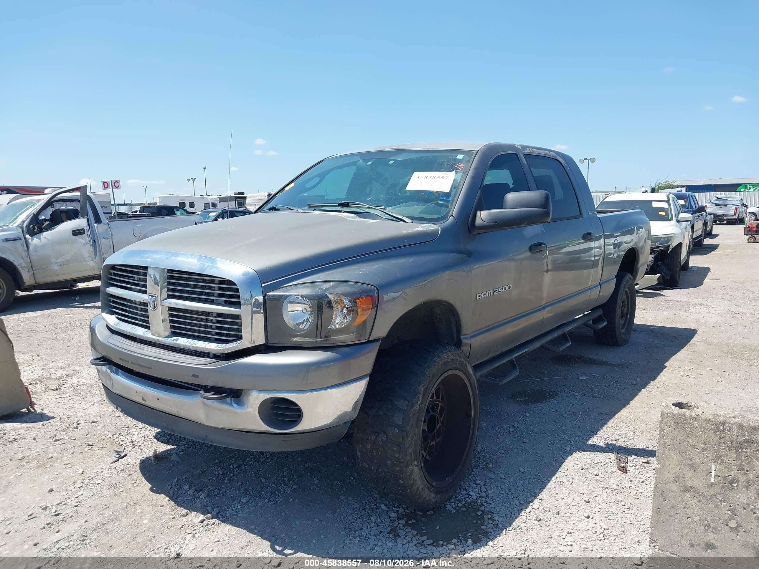 2006 Dodge Ram 2500 Slt Gray vin: 3D7KS29C66G172488