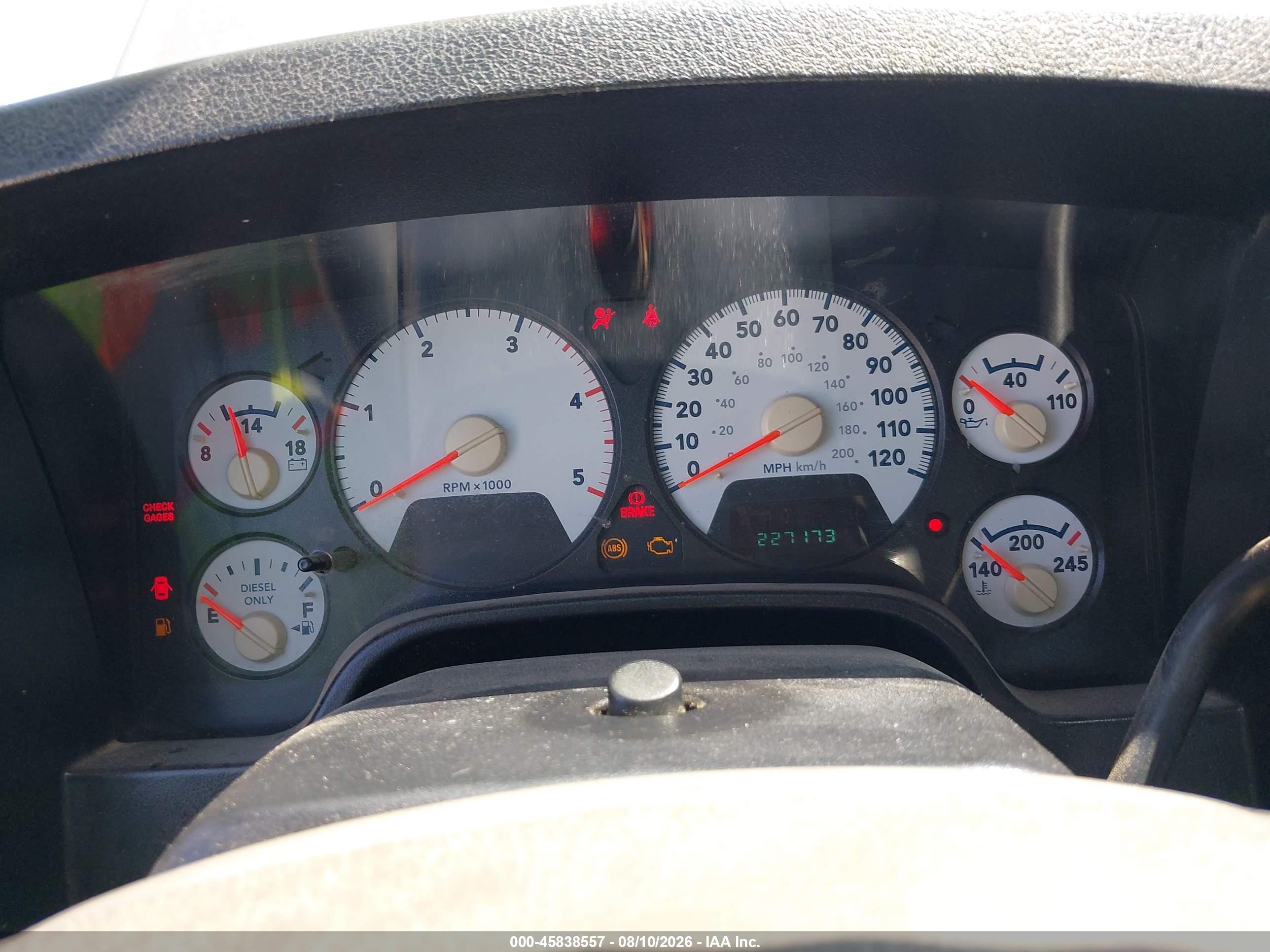 2006 Dodge Ram 2500 Slt Gray vin: 3D7KS29C66G172488
