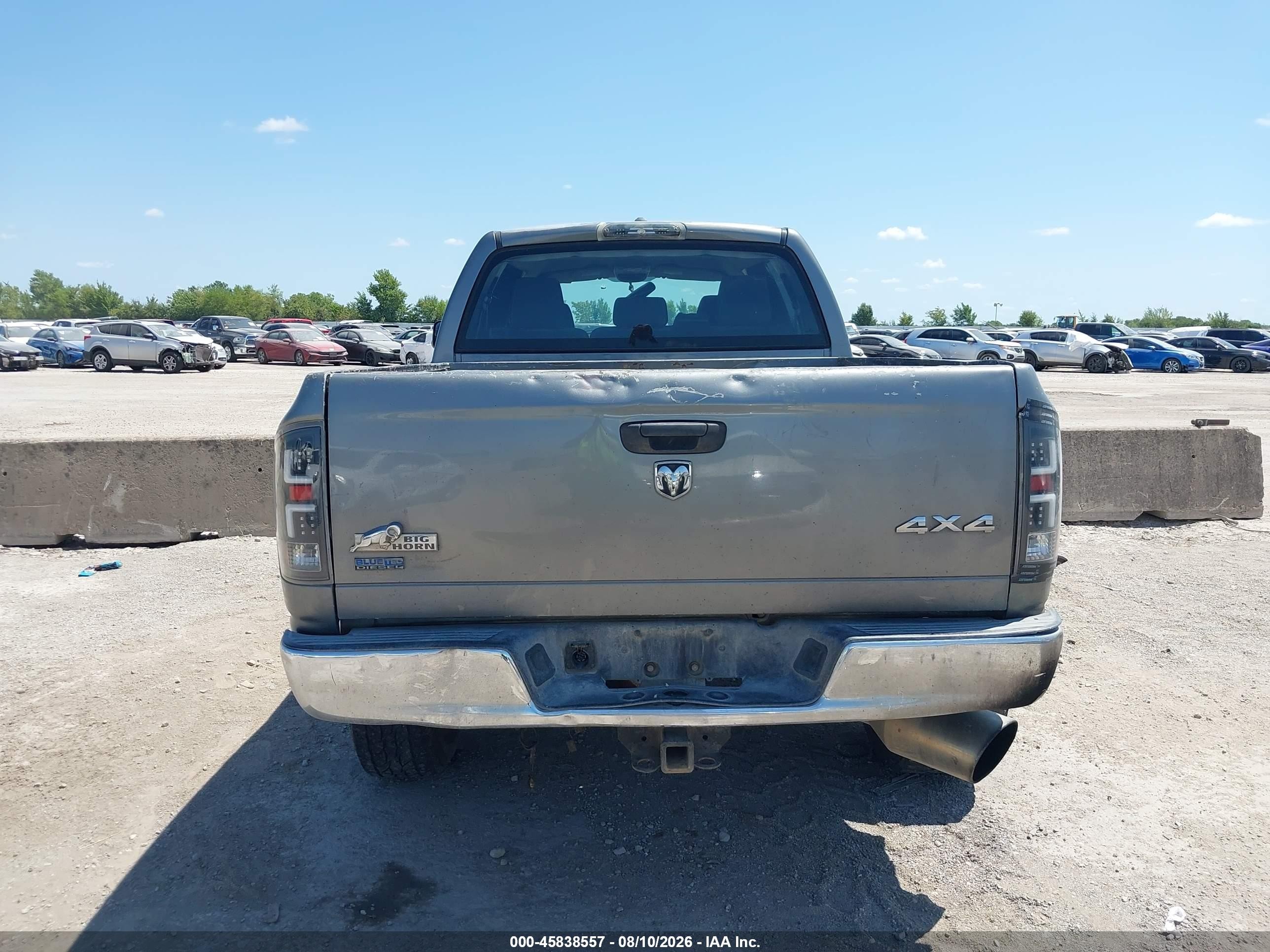 2006 Dodge Ram 2500 Slt Gray vin: 3D7KS29C66G172488