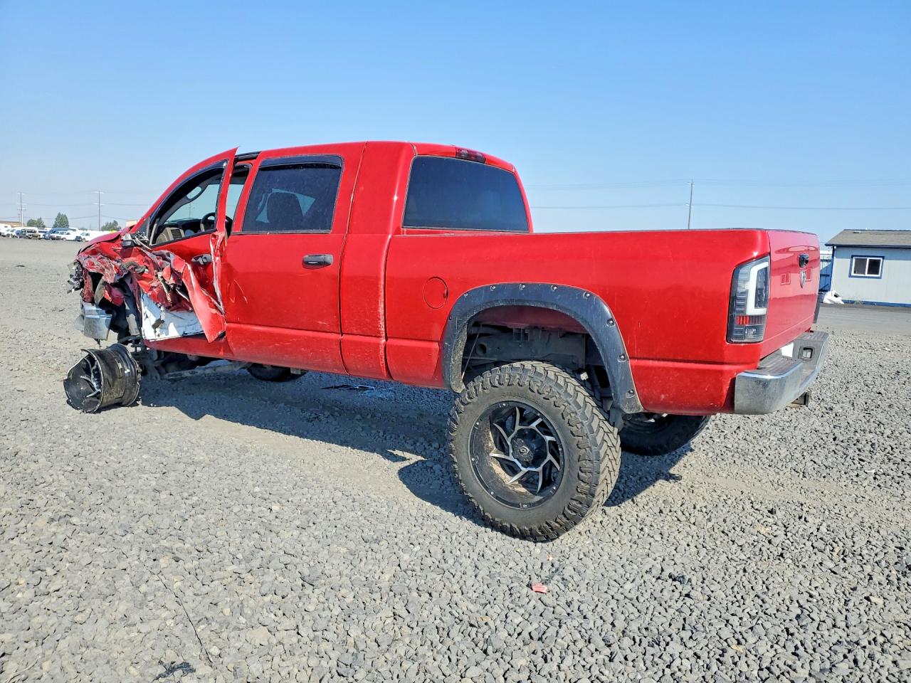 2006 Dodge Ram 2500 Red vin: 3D7KS29C76G270526