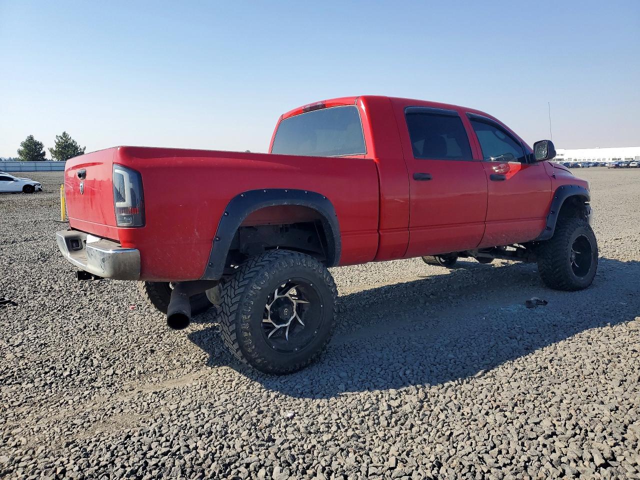 2006 Dodge Ram 2500 Red vin: 3D7KS29C76G270526