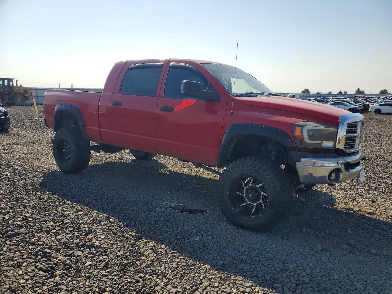 2006 Dodge Ram 2500 Red vin: 3D7KS29C76G270526