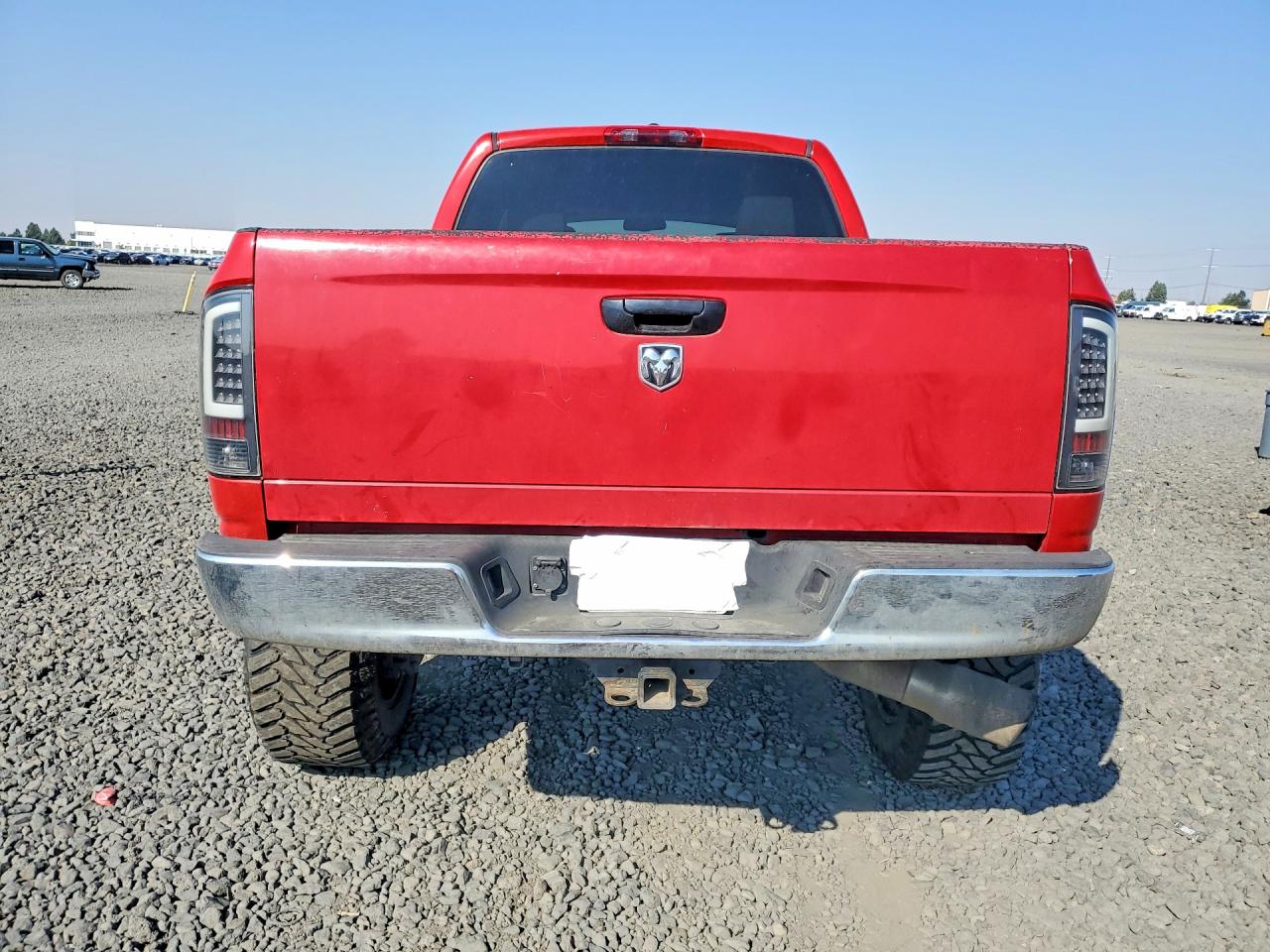2006 Dodge Ram 2500 Red vin: 3D7KS29C76G270526