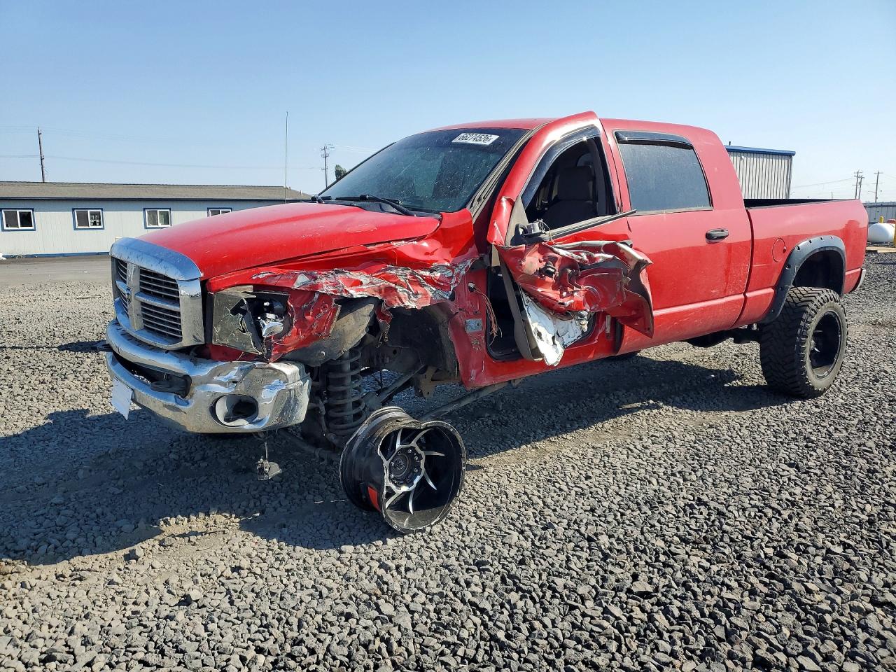 2006 Dodge Ram 2500 Красный vin: 3D7KS29C76G270526