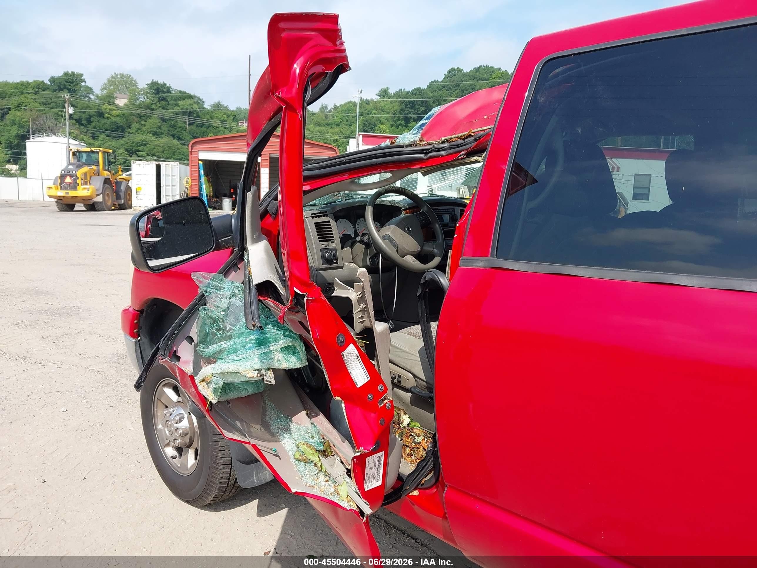 2006 Dodge Ram 2500 Slt Red vin: 3D7KS29C86G134020