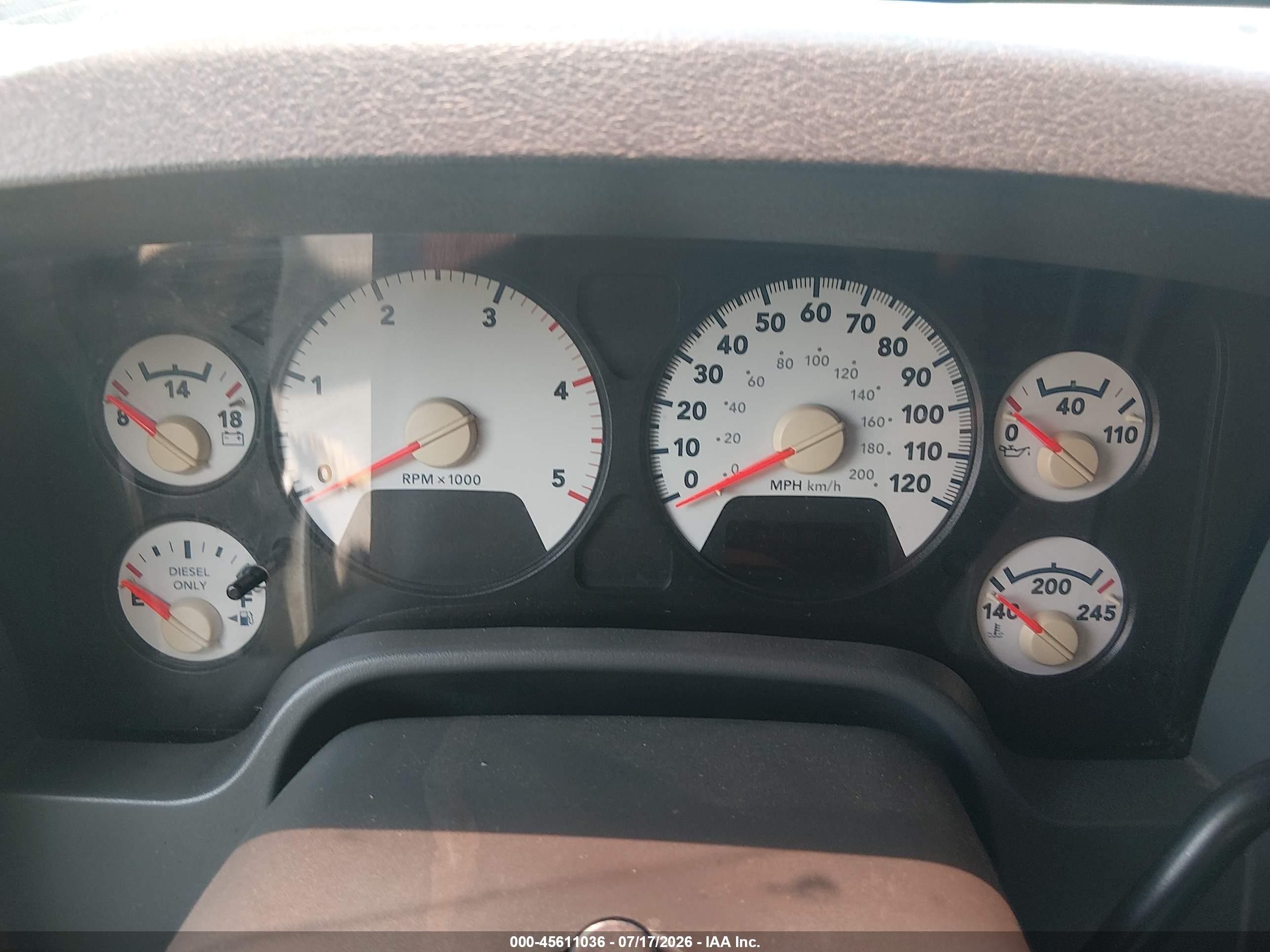 2006 Dodge Ram 2500 Slt White vin: 3D7KS29C86G164151