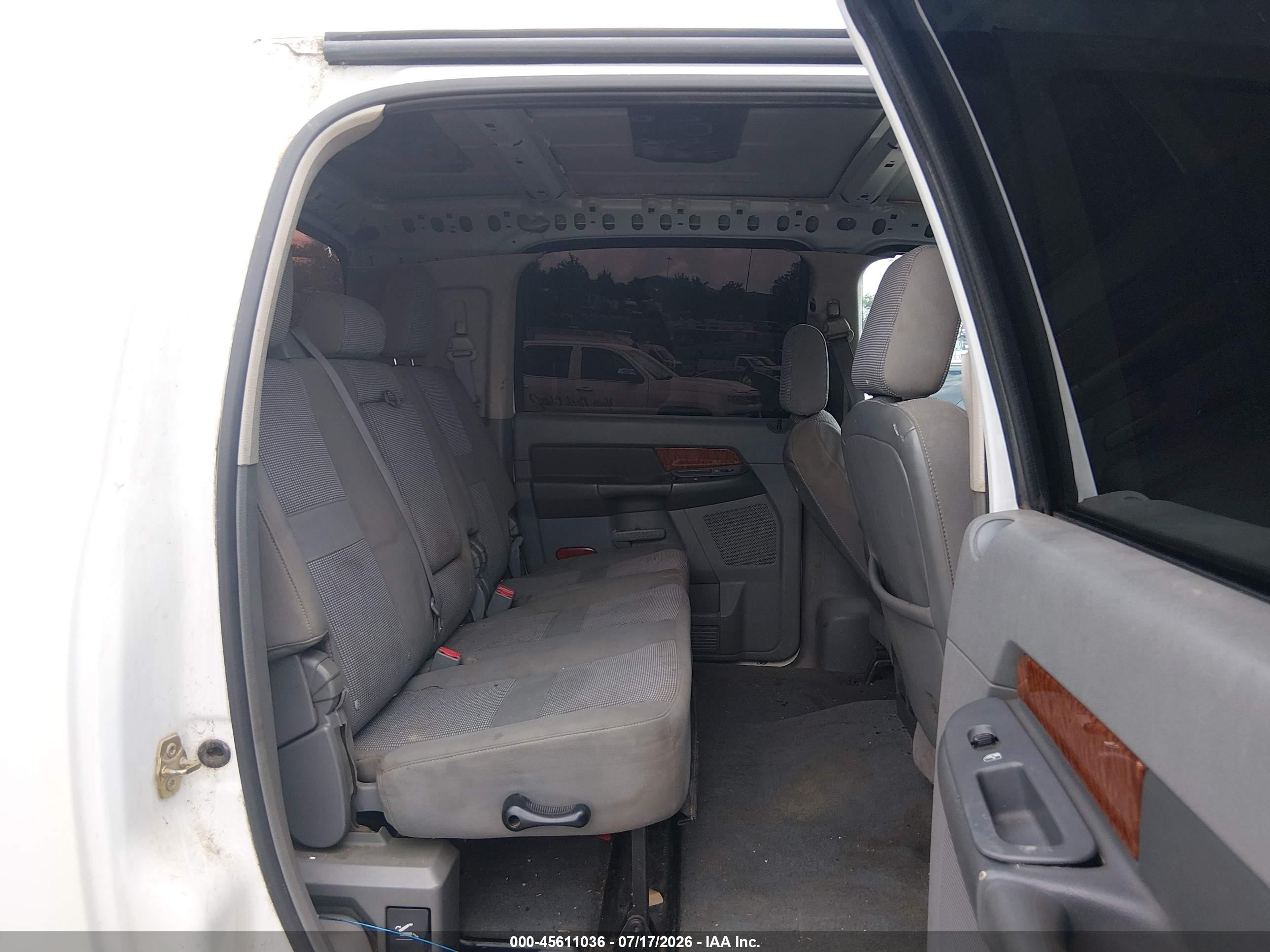 2006 Dodge Ram 2500 Slt White vin: 3D7KS29C86G164151