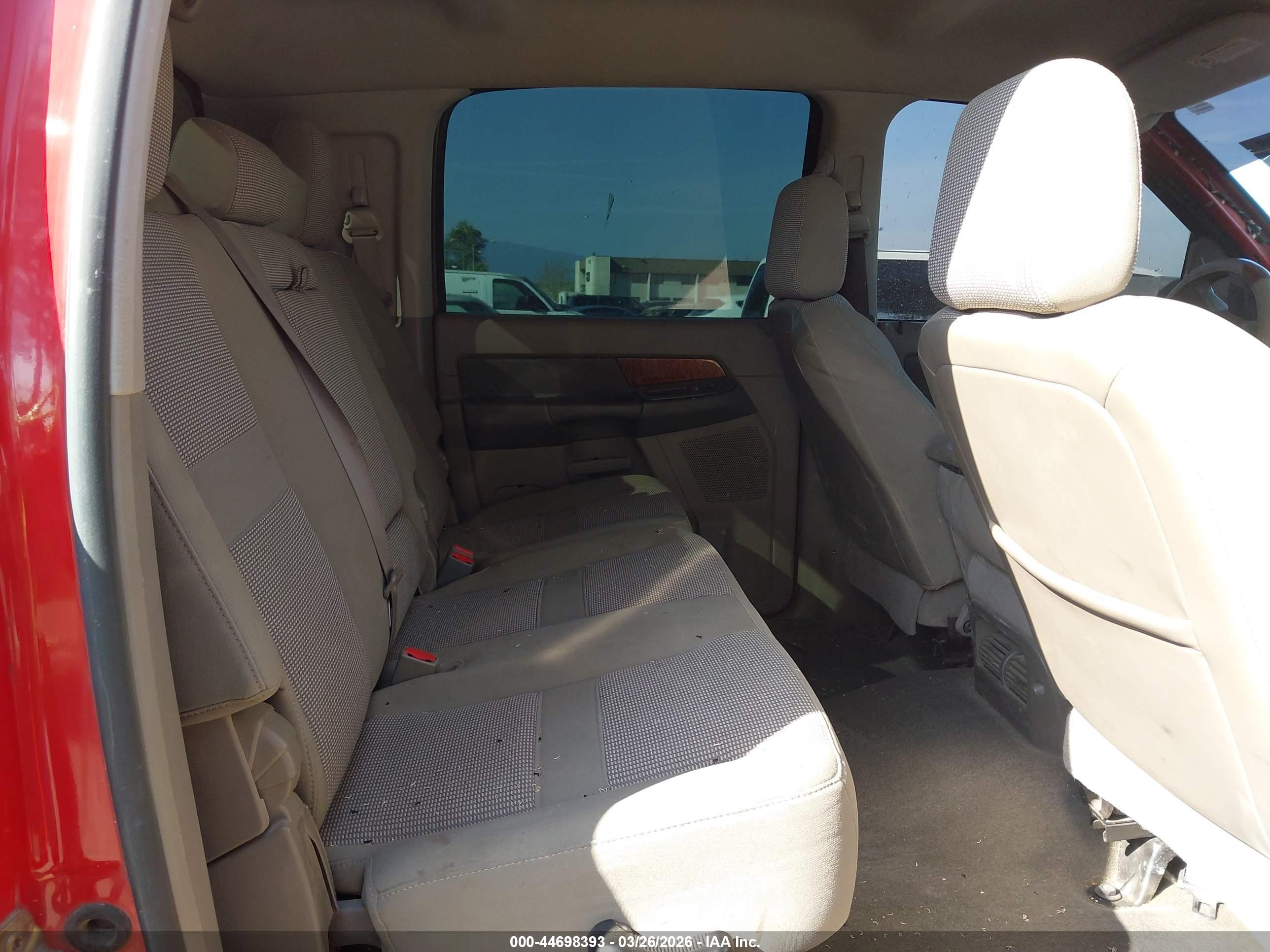 2006 Dodge Ram 2500 Slt Красный vin: 3D7KS29C96G142398