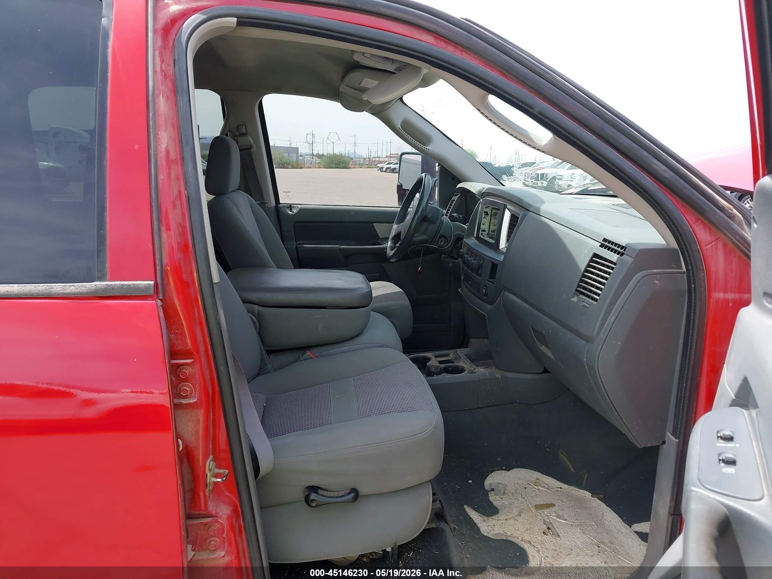 2007 Dodge Ram 2500 Slt Red vin: 3D7KS29C97G715754