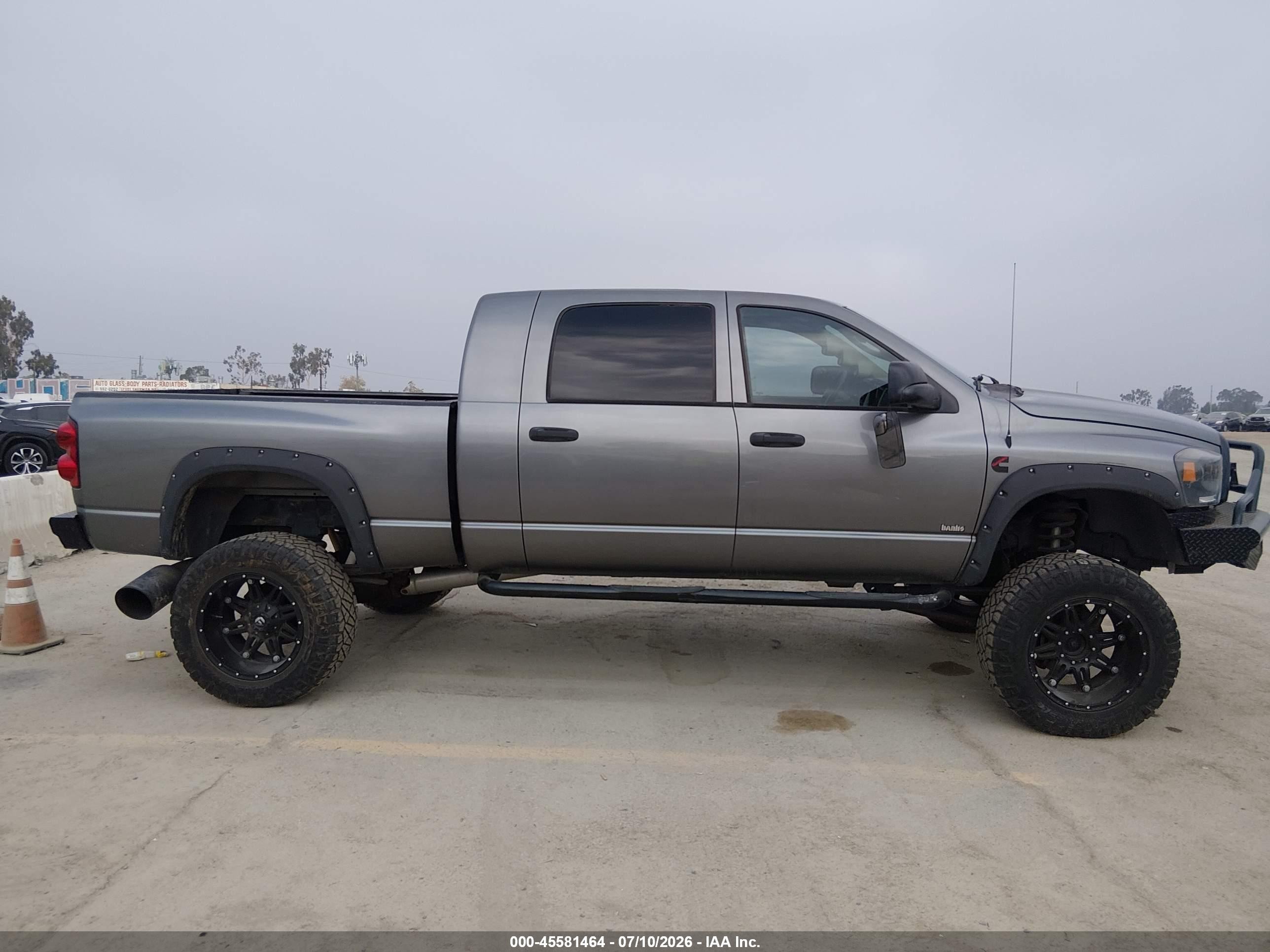 2007 Dodge Ram 2500 Slt Gray vin: 3D7KS29CX7G742199