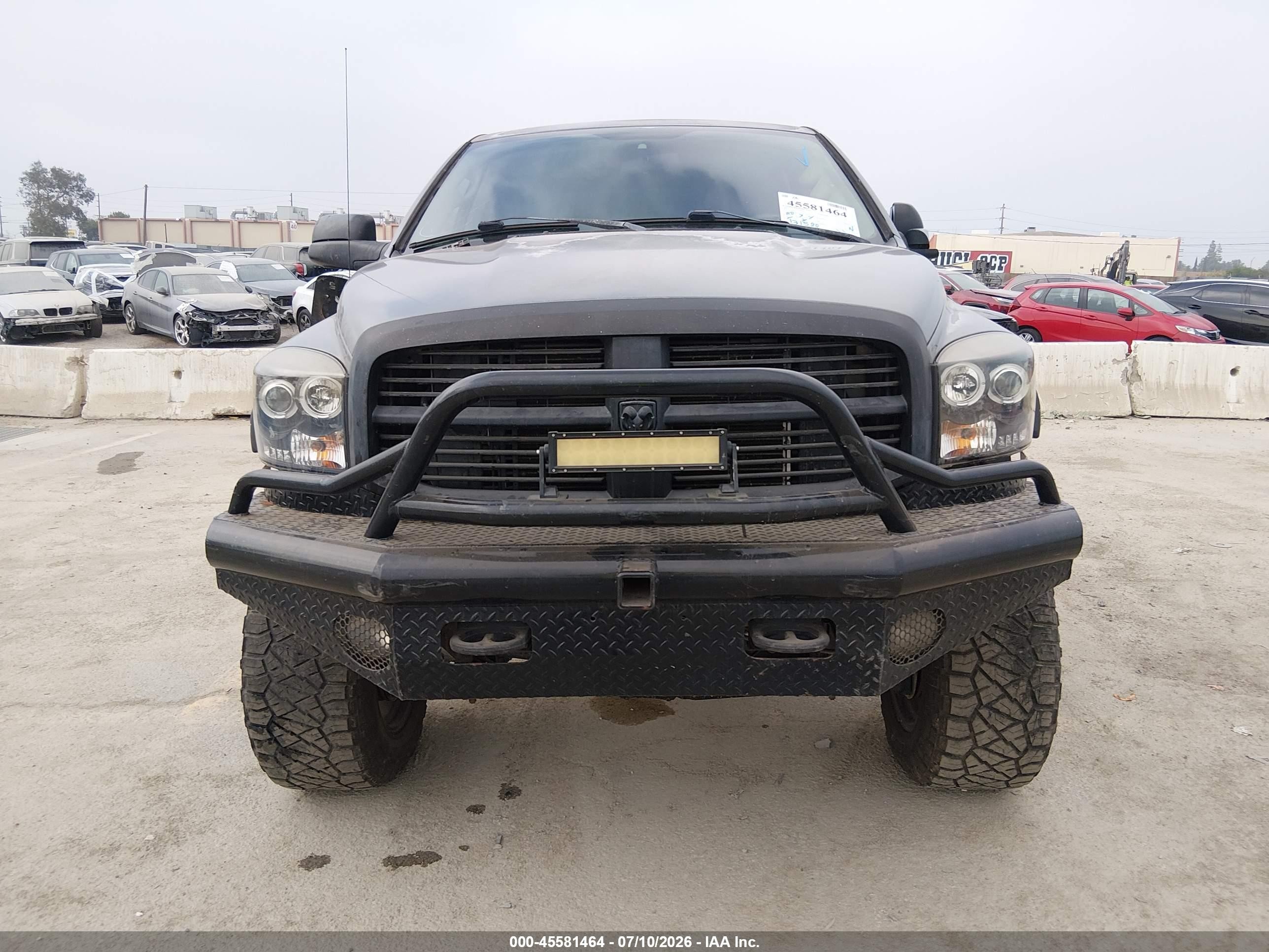 2007 Dodge Ram 2500 Slt Gray vin: 3D7KS29CX7G742199