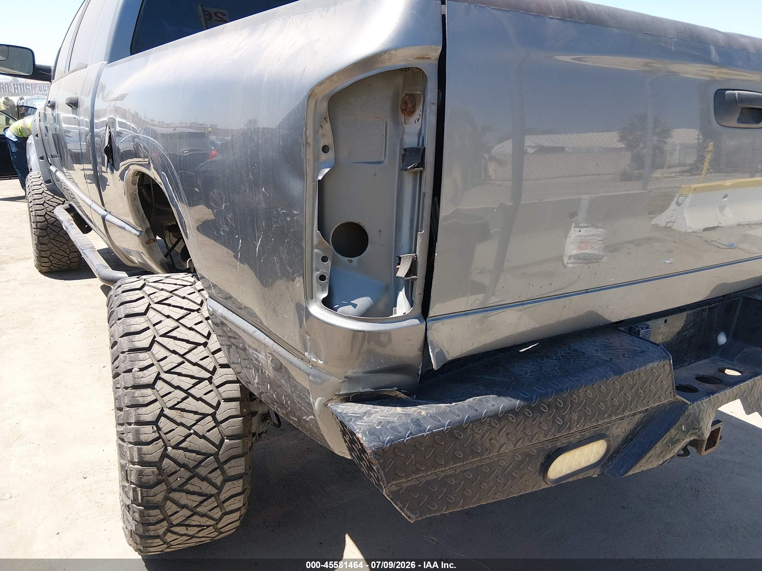 2007 Dodge Ram 2500 Slt Gray vin: 3D7KS29CX7G742199