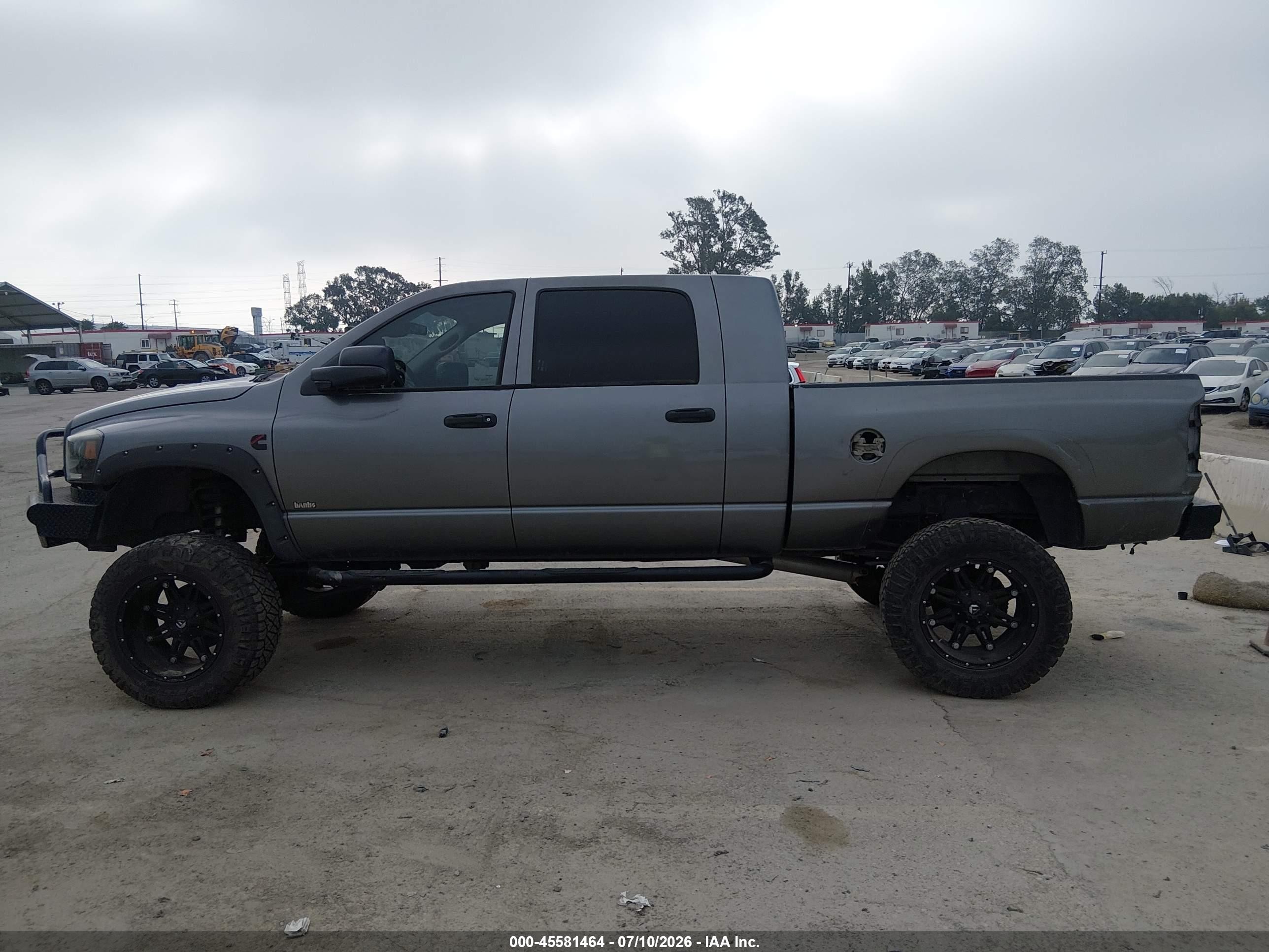 2007 Dodge Ram 2500 Slt Gray vin: 3D7KS29CX7G742199