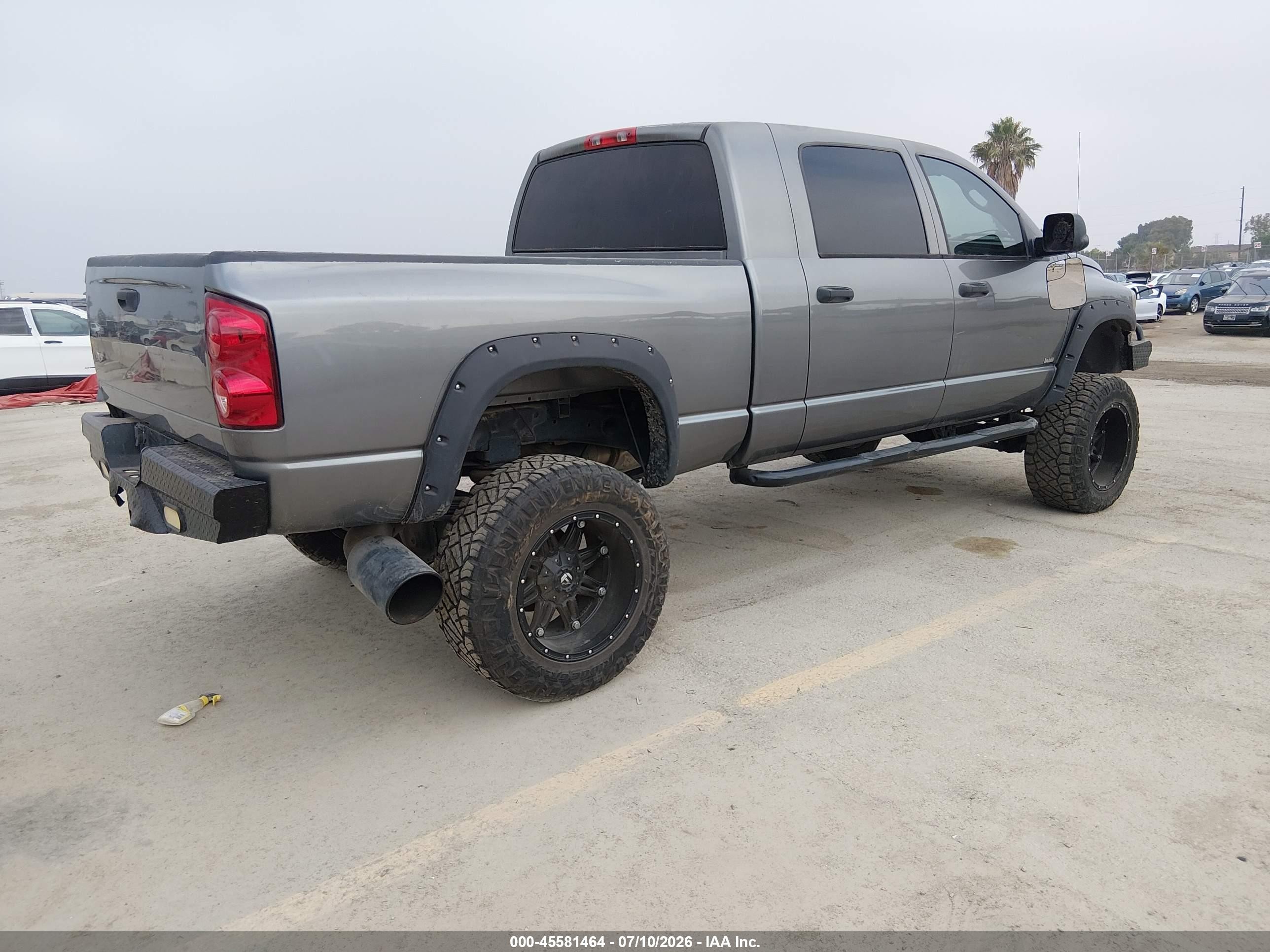 2007 Dodge Ram 2500 Slt Gray vin: 3D7KS29CX7G742199