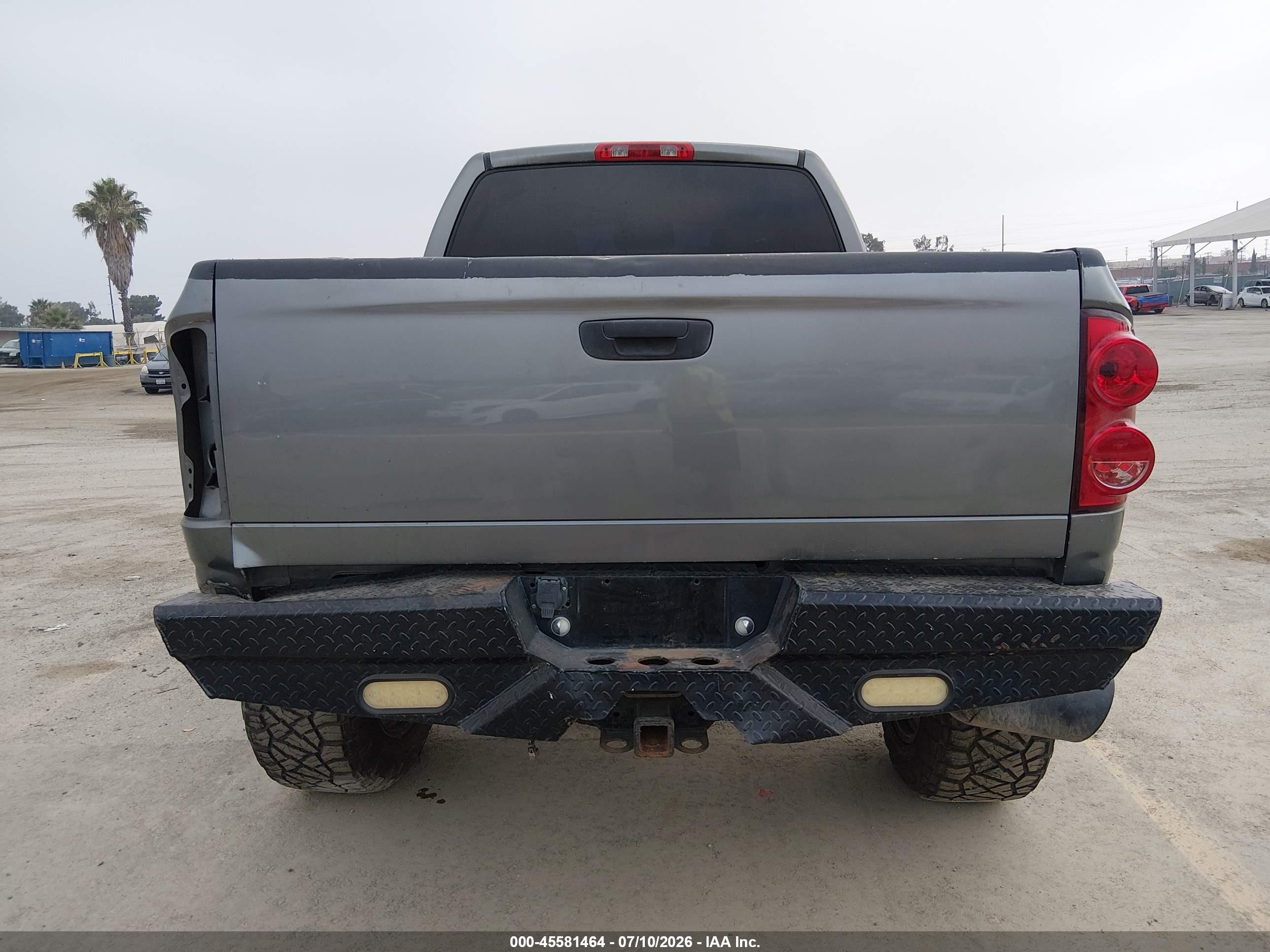 2007 Dodge Ram 2500 Slt Gray vin: 3D7KS29CX7G742199