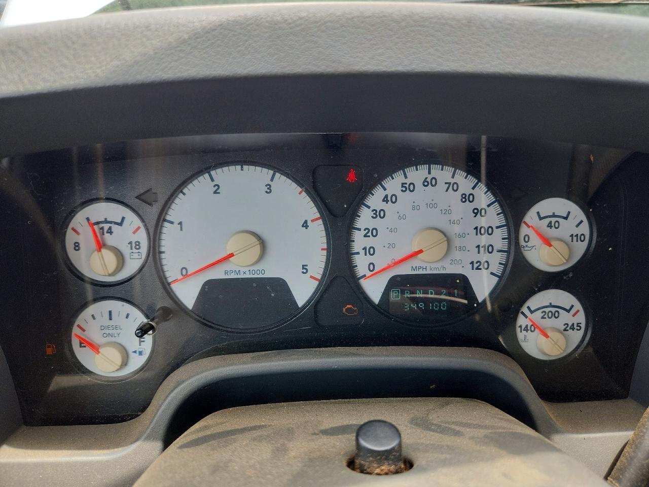 2007 Dodge Ram 2500 Silver vin: 3D7KS29CX7G758659