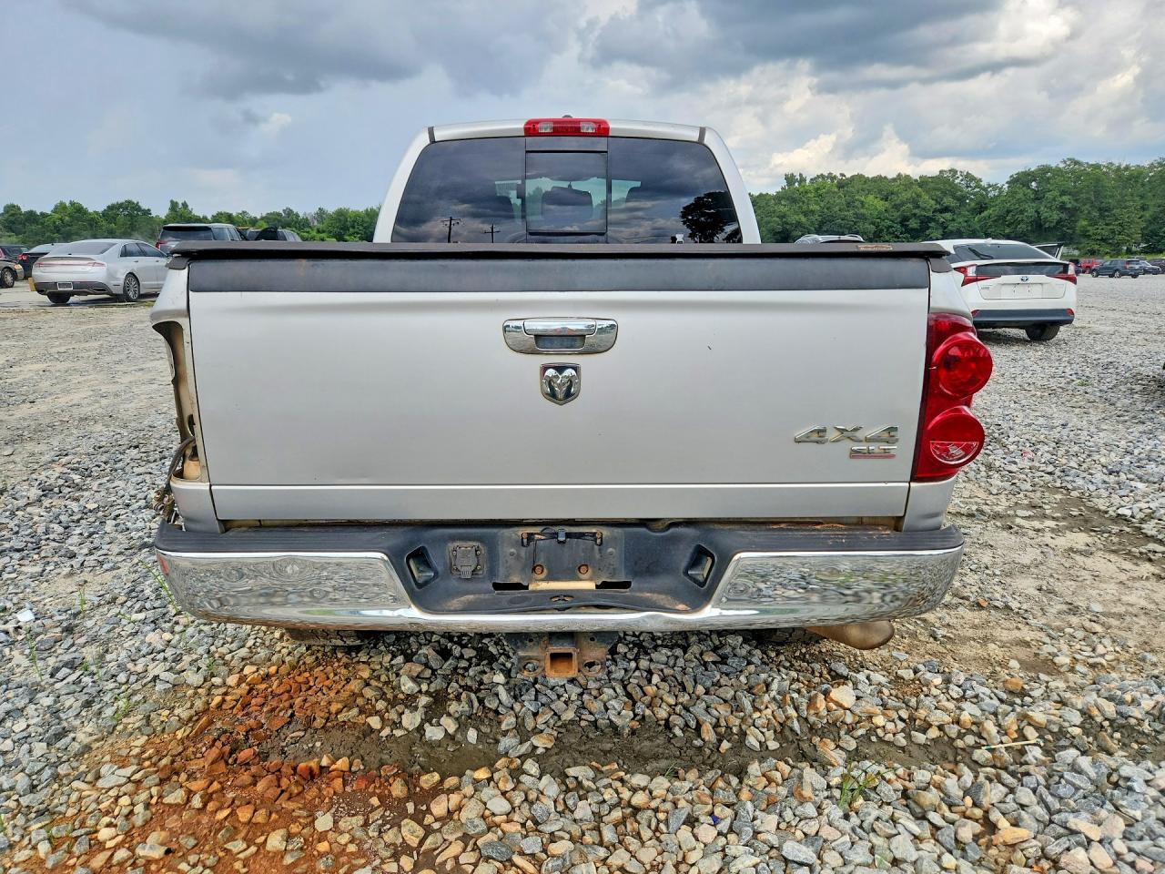 2007 Dodge Ram 2500 Silver vin: 3D7KS29CX7G758659