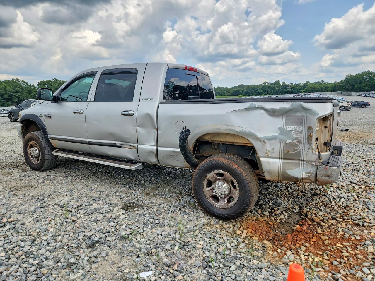 2007 Dodge Ram 2500 Silver vin: 3D7KS29CX7G758659