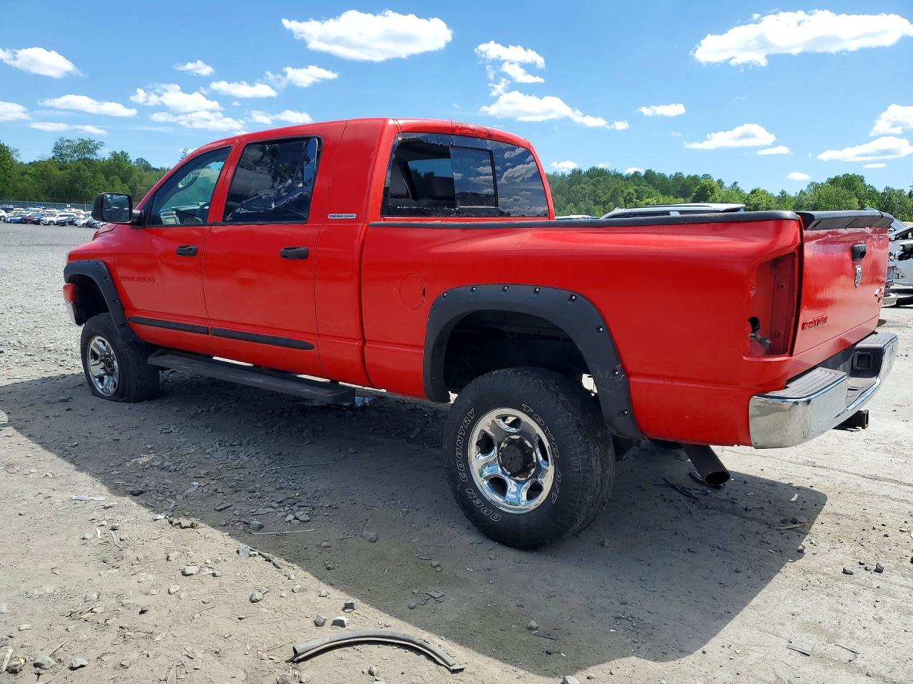 2006 Dodge Ram 2500 Red vin: 3D7KS29D06G129791