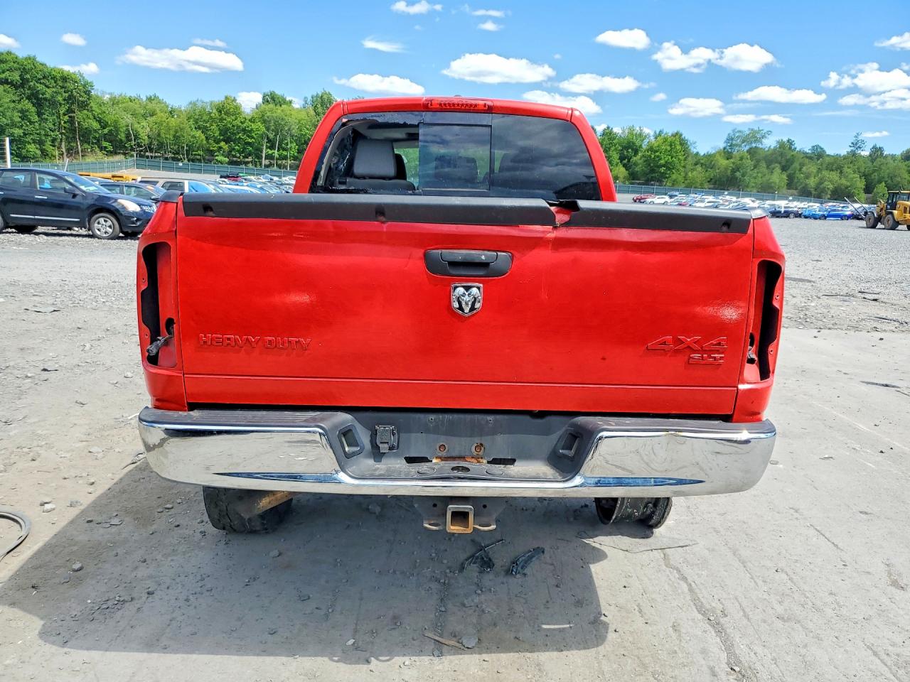 2006 Dodge Ram 2500 Red vin: 3D7KS29D06G129791