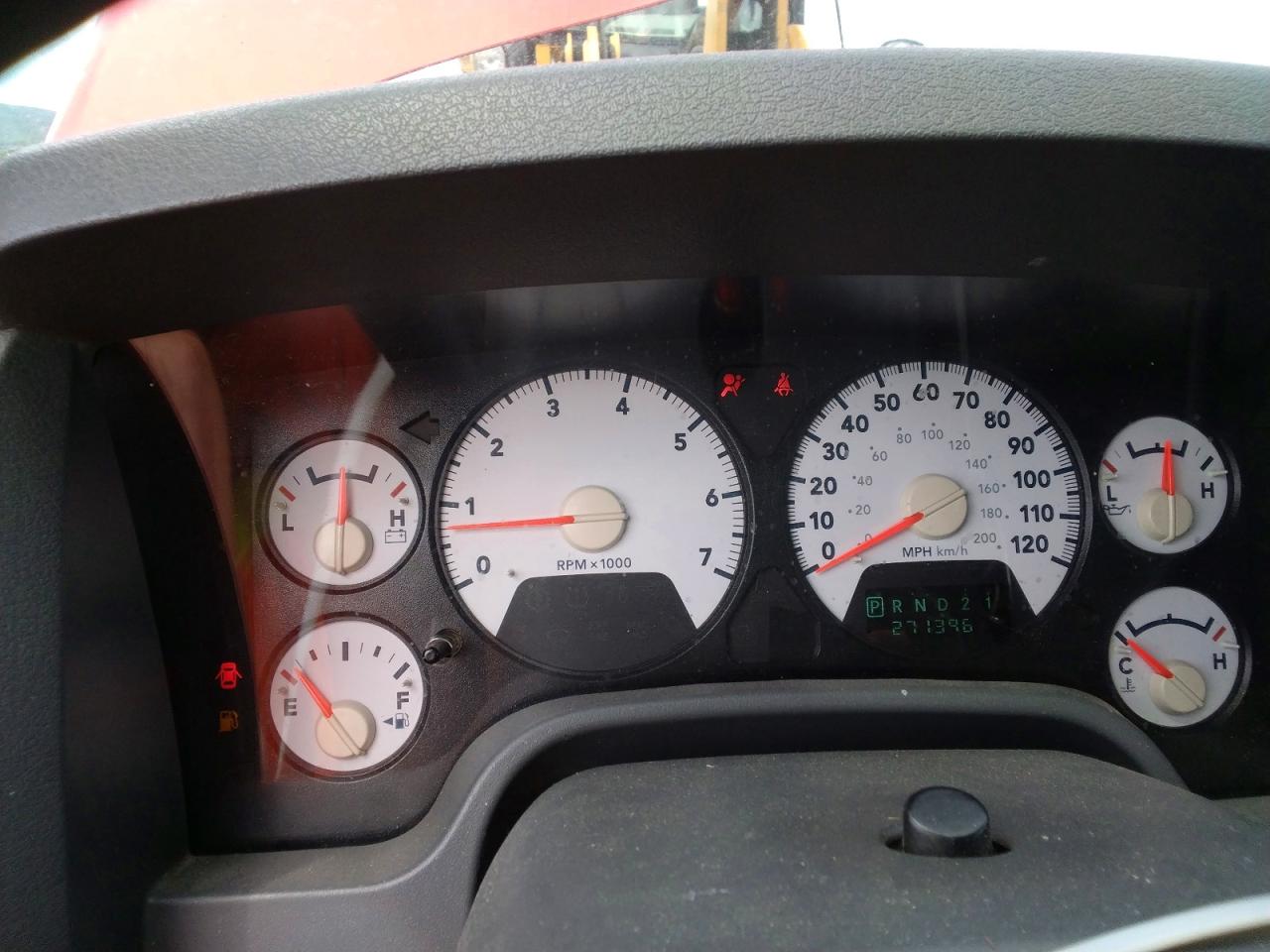 2006 Dodge Ram 2500 Red vin: 3D7KS29D06G129791