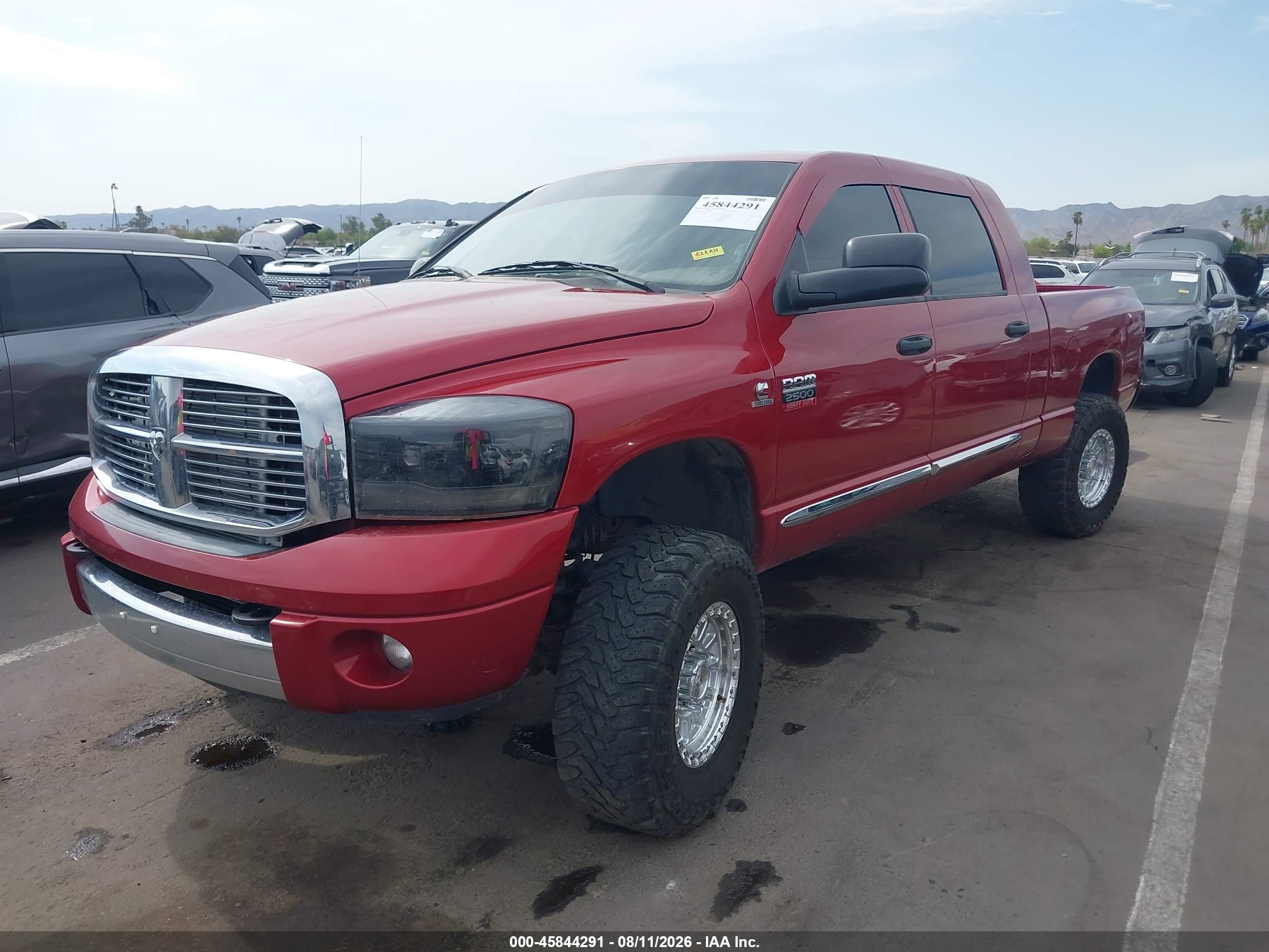 2009 Dodge Ram 2500 Laramie Maroon vin: 3D7KS29L99G524709