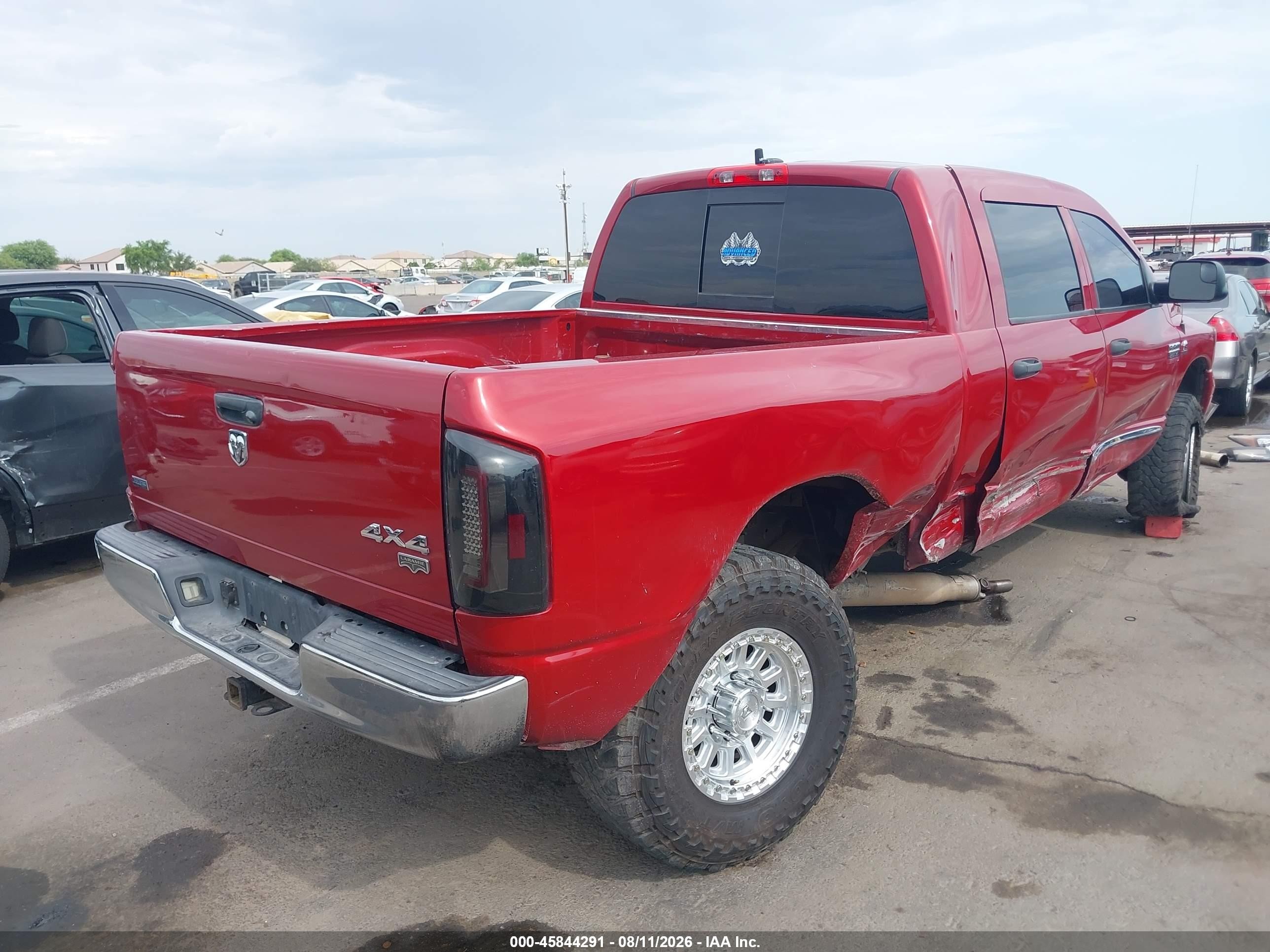 2009 Dodge Ram 2500 Laramie Maroon vin: 3D7KS29L99G524709