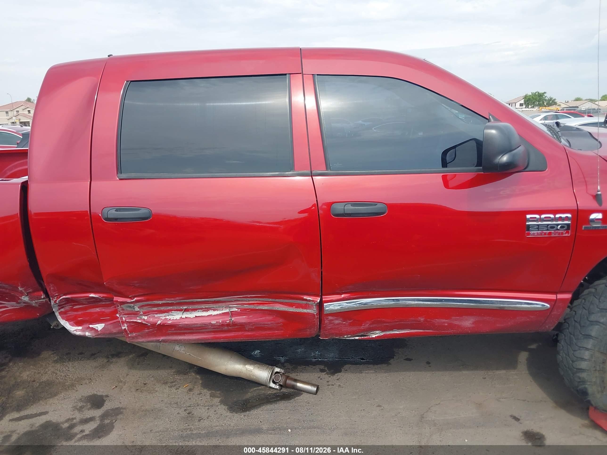 2009 Dodge Ram 2500 Laramie Maroon vin: 3D7KS29L99G524709
