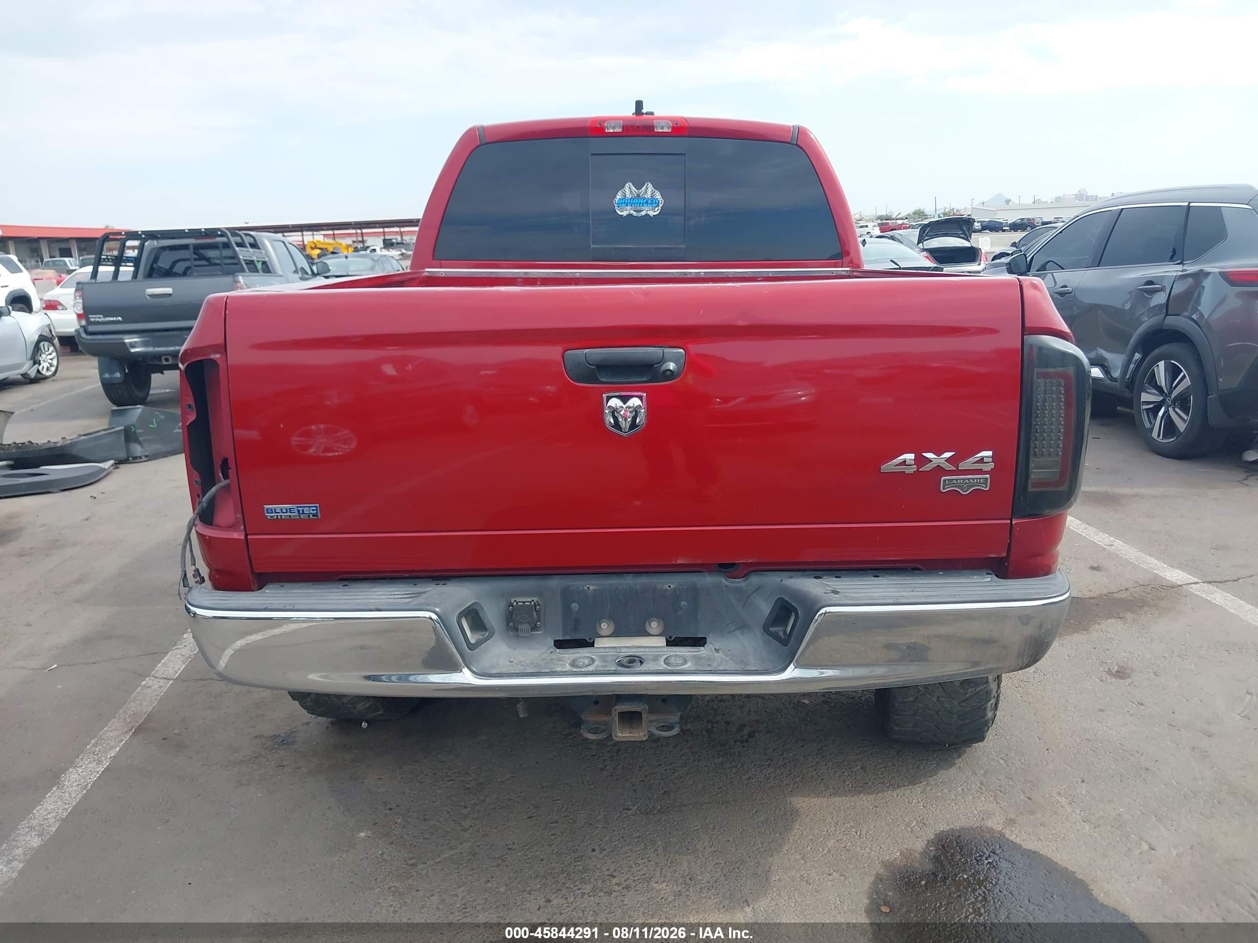 2009 Dodge Ram 2500 Laramie Maroon vin: 3D7KS29L99G524709