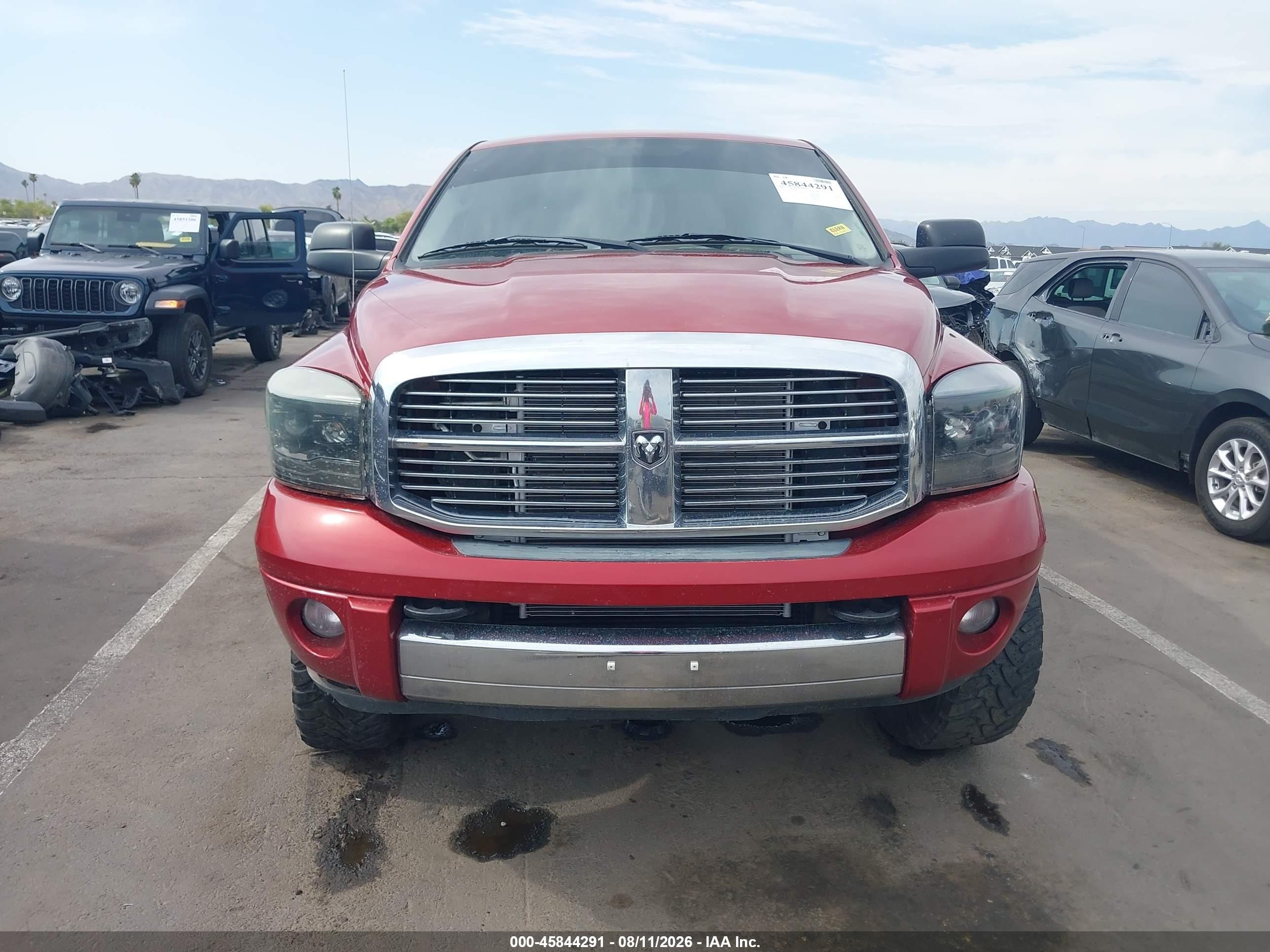 2009 Dodge Ram 2500 Laramie Maroon vin: 3D7KS29L99G524709