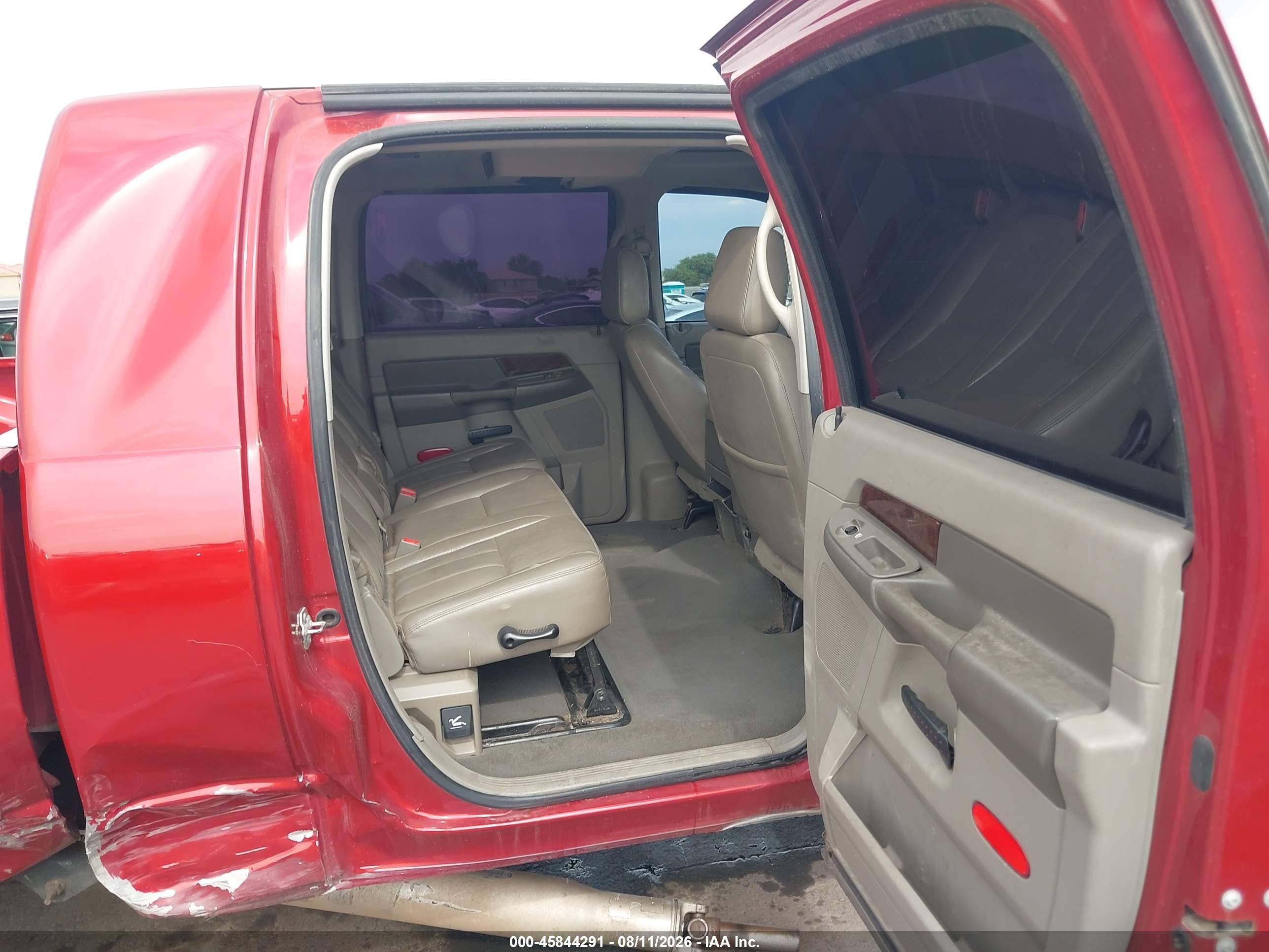 2009 Dodge Ram 2500 Laramie Maroon vin: 3D7KS29L99G524709