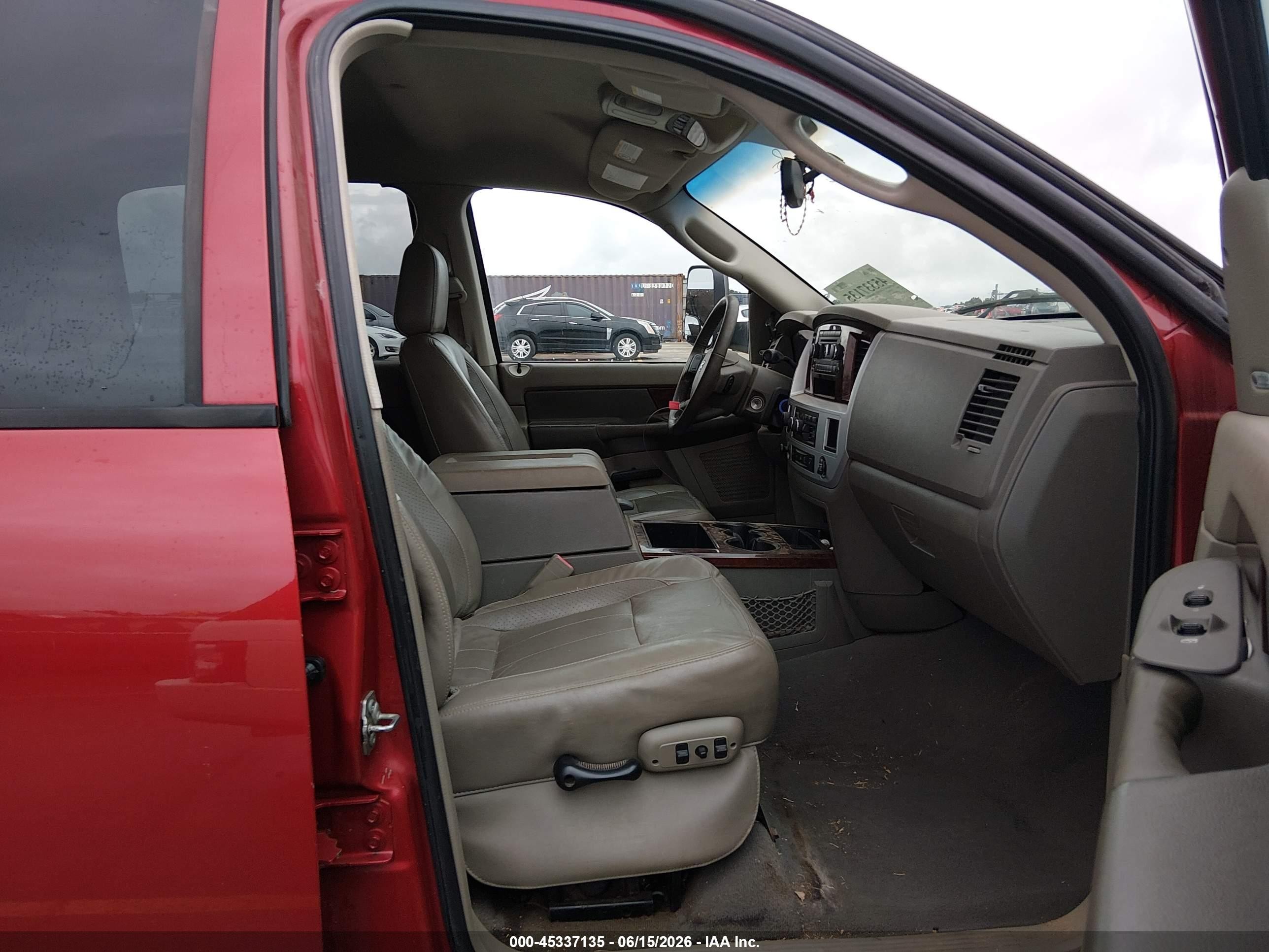 2009 Dodge Ram 2500 Laramie Red vin: 3D7KS29L99G525391