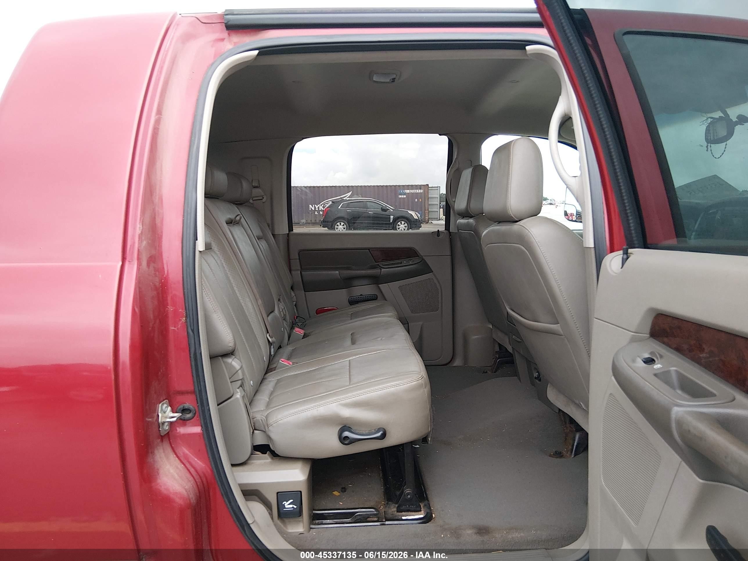 2009 Dodge Ram 2500 Laramie Red vin: 3D7KS29L99G525391