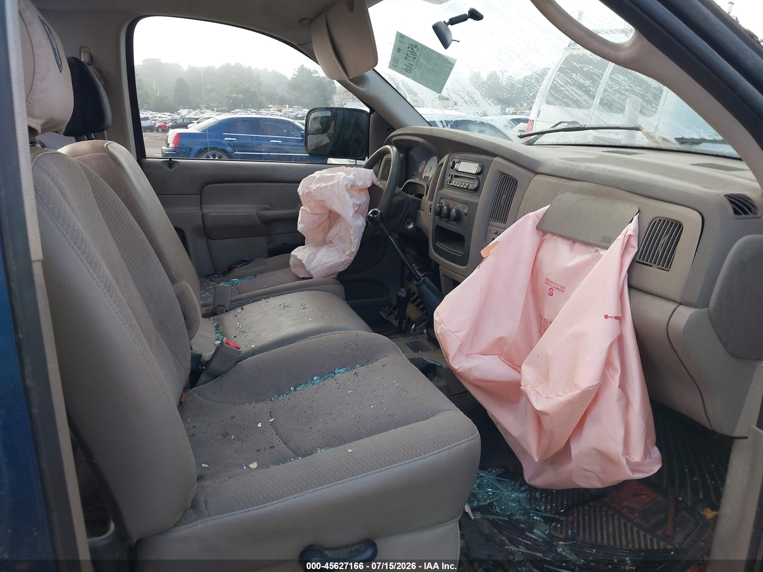 2004 Dodge Ram 2500 St Синий vin: 3D7KU26C04G226833