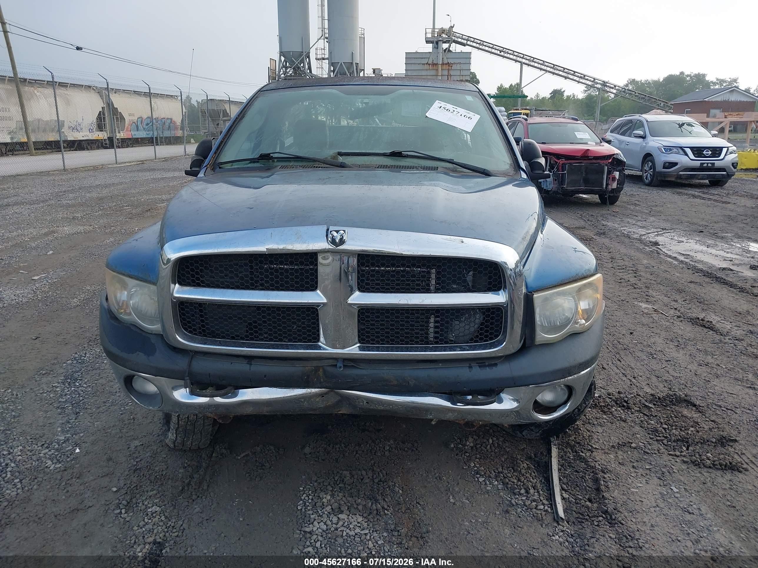 2004 Dodge Ram 2500 St Синий vin: 3D7KU26C04G226833