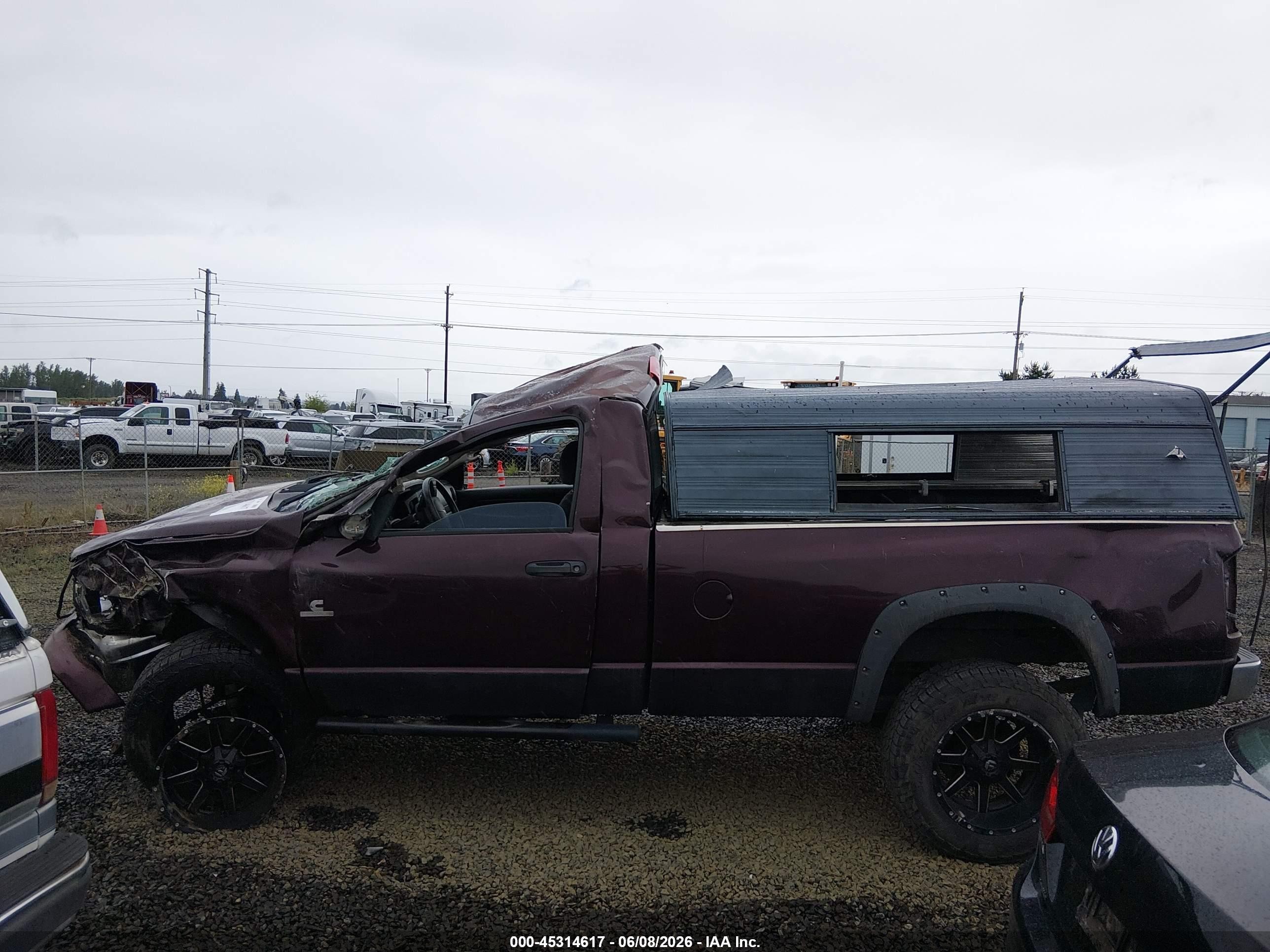 2004 Dodge Ram 2500 Slt/laramie Purple vin: 3D7KU26C64G173474