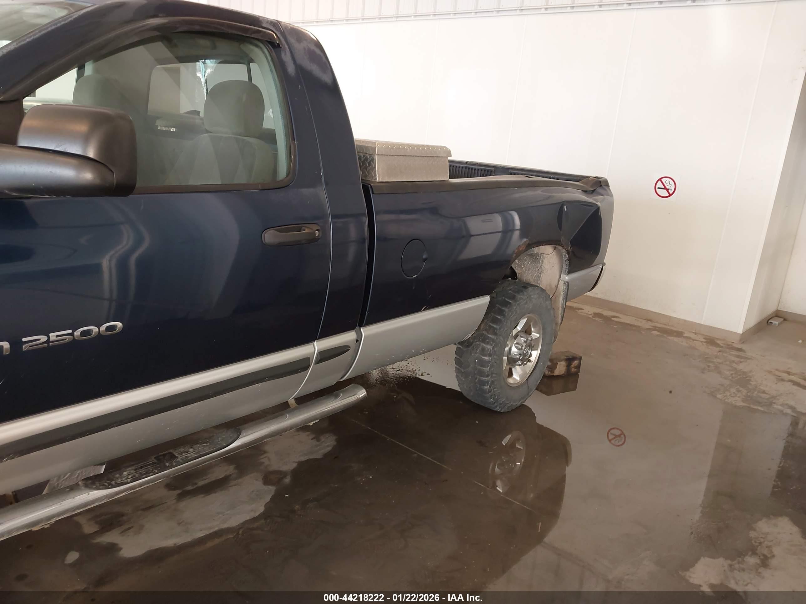 2003 Dodge Ram 2500 Slt/laramie/st Dark Blue vin: 3D7KU26D23G718531