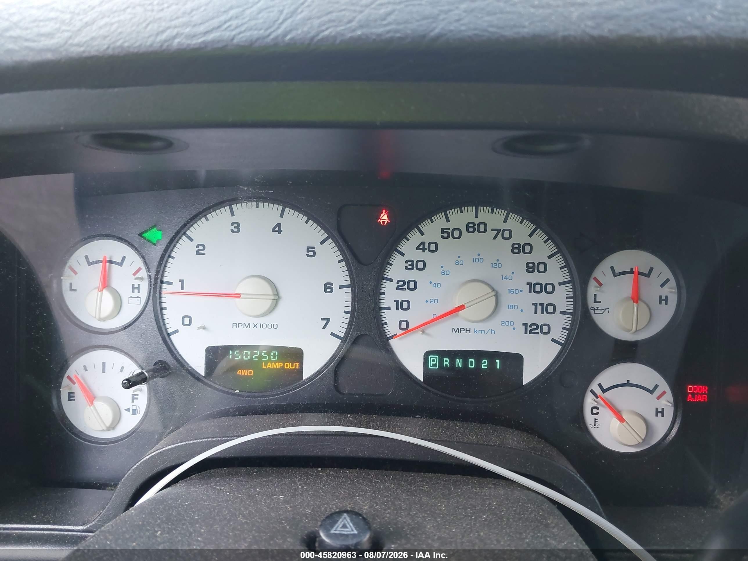 2004 Dodge Ram 2500 Slt/laramie Blue vin: 3D7KU26D24G148189
