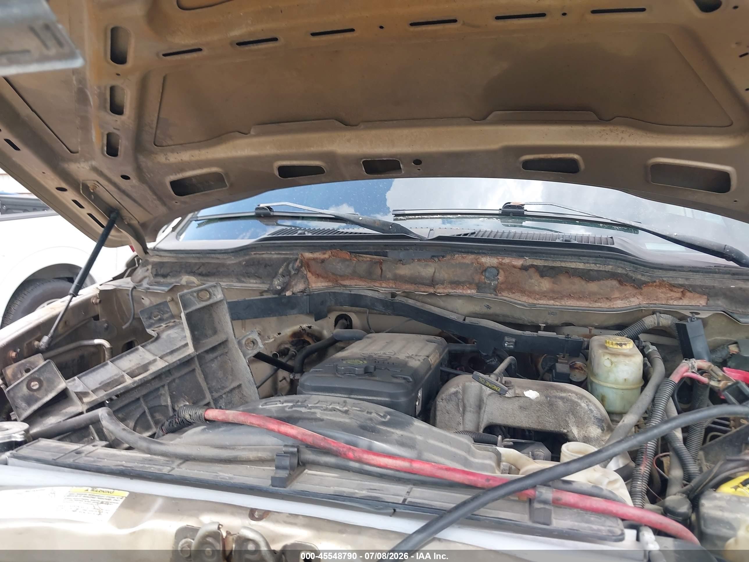 2003 Dodge Ram 2500 Slt/laramie/st Gold vin: 3D7KU28603G751719