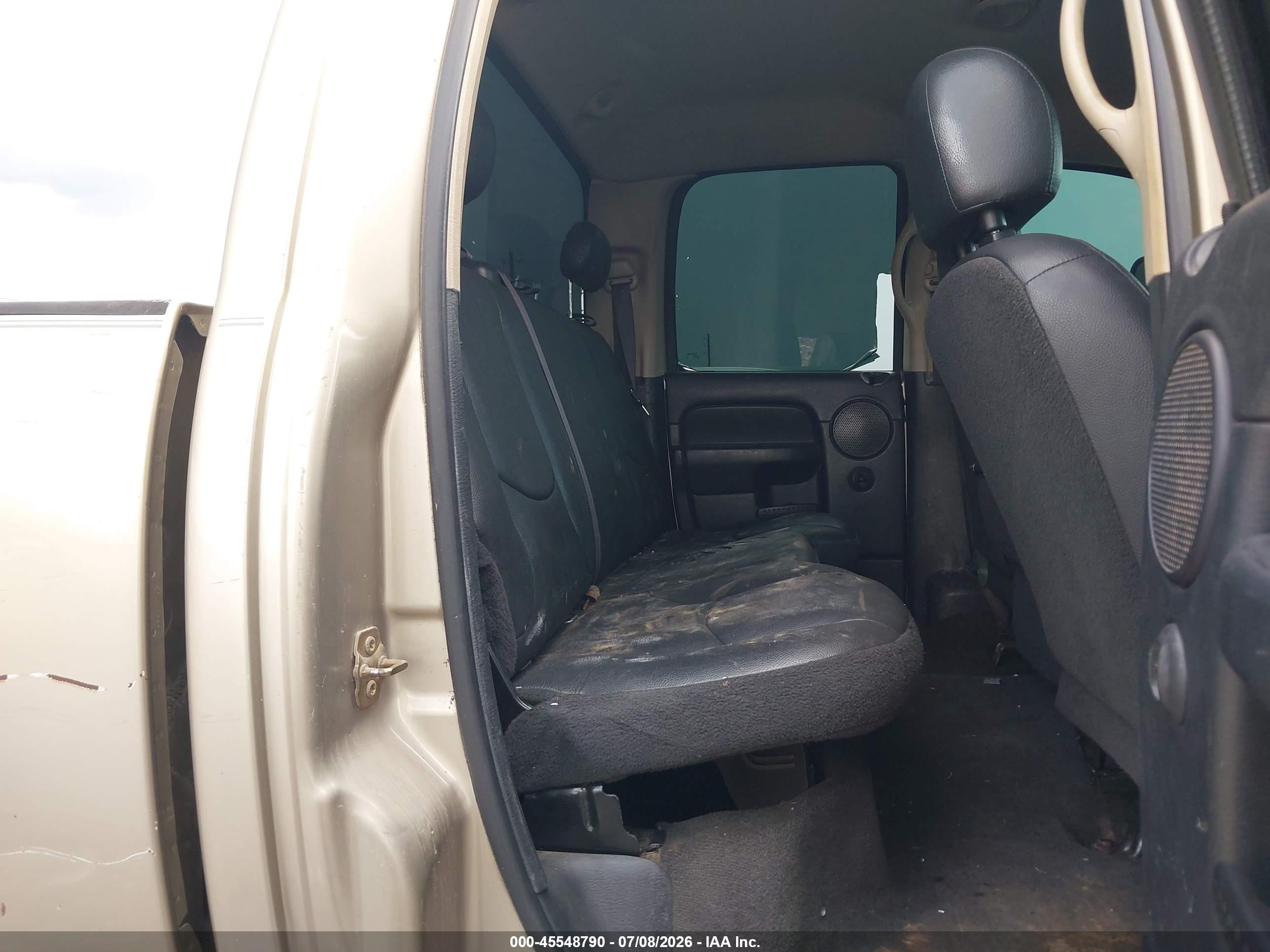 2003 Dodge Ram 2500 Slt/laramie/st Gold vin: 3D7KU28603G751719