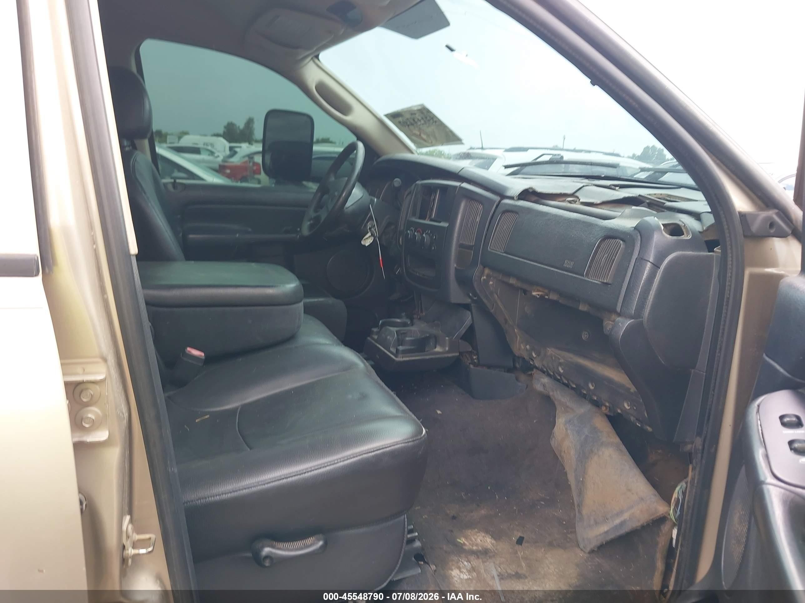2003 Dodge Ram 2500 Slt/laramie/st Gold vin: 3D7KU28603G751719