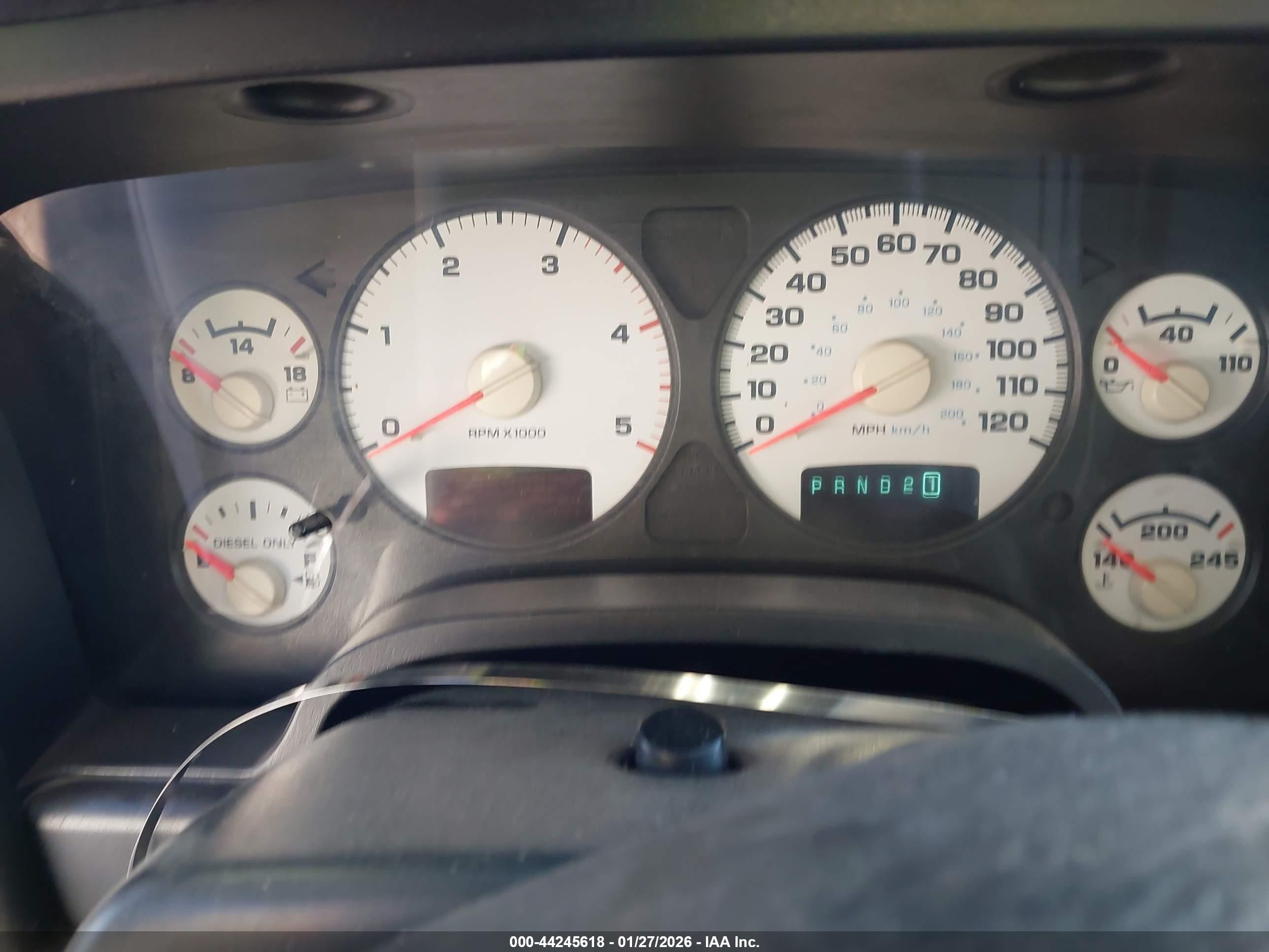2003 Dodge Ram 2500   Черный vin: 3D7KU28613G755438