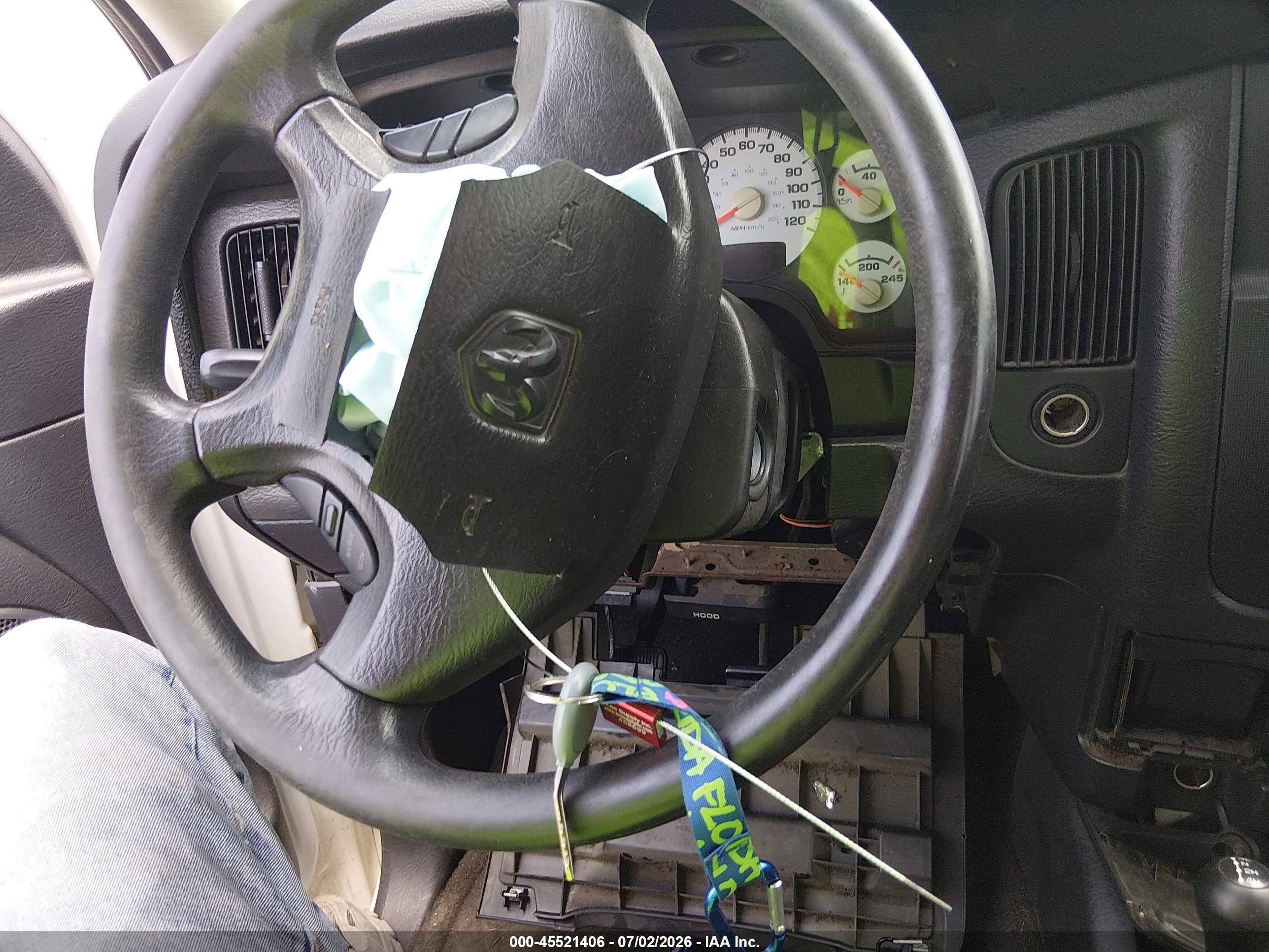 2003 Dodge Ram 2500 Slt/laramie/st White vin: 3D7KU28653G736651