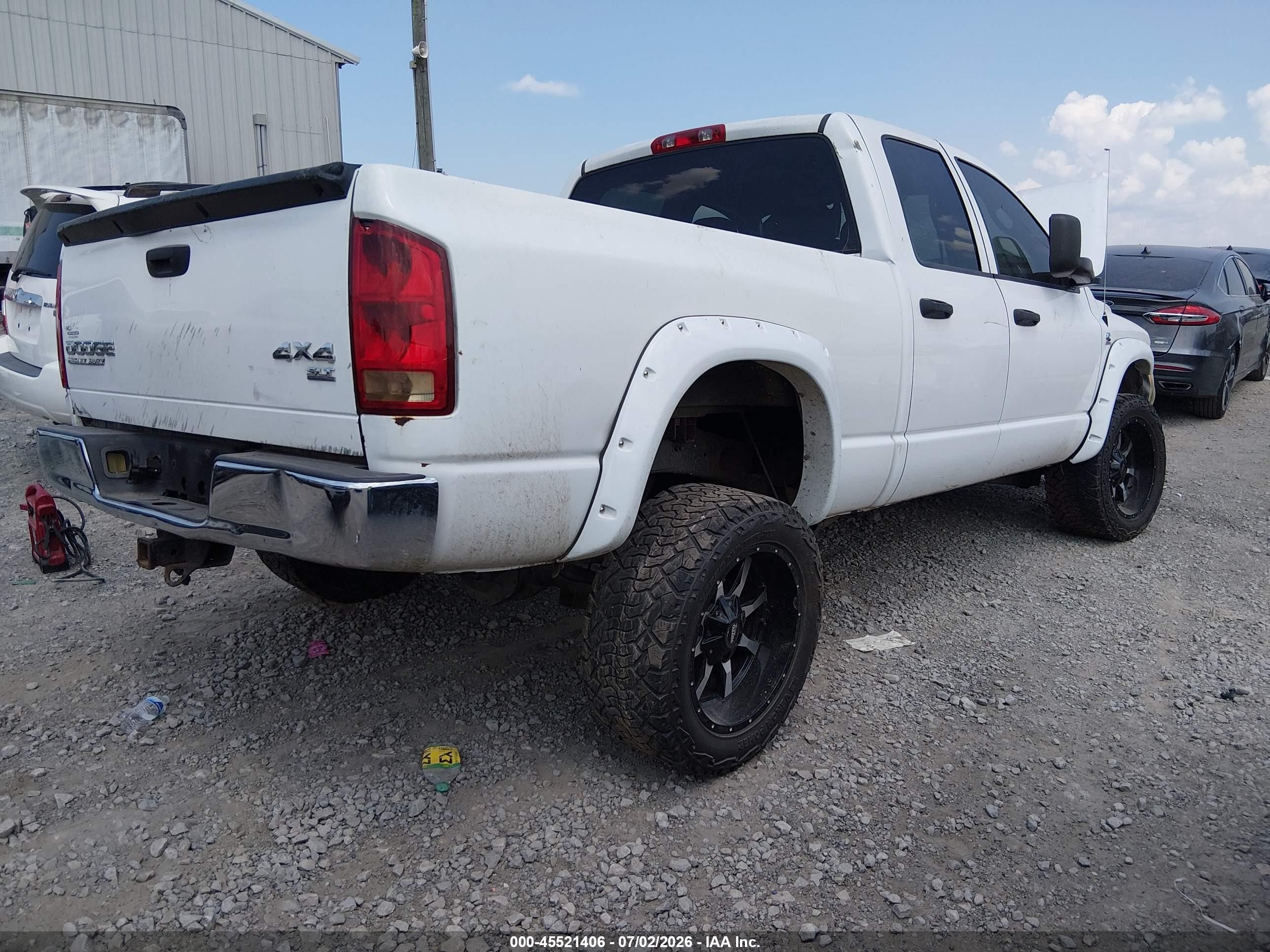 2003 Dodge Ram 2500 Slt/laramie/st White vin: 3D7KU28653G736651