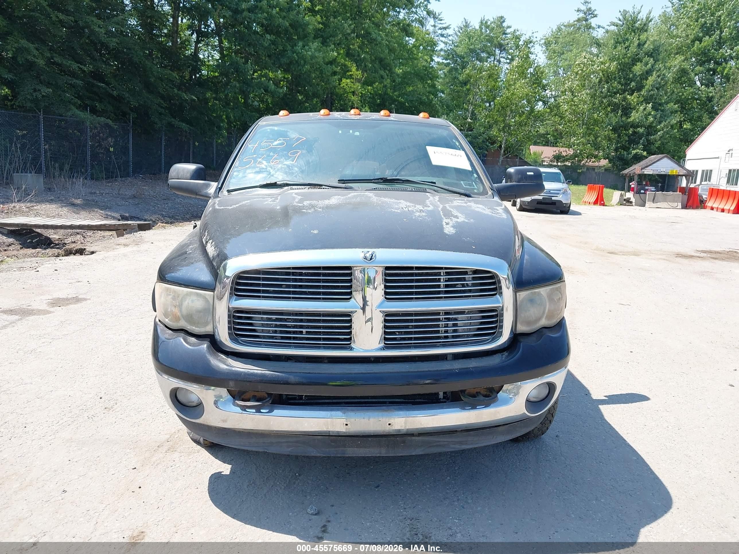 2004 Dodge Ram 2500 Slt/laramie Черный vin: 3D7KU28664G153796