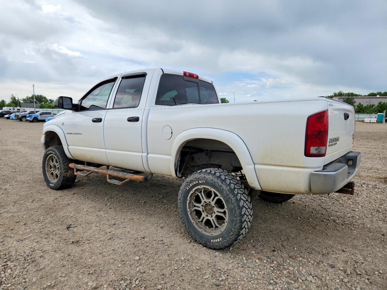2003 Dodge Ram White vin: 3D7KU286X3G734149