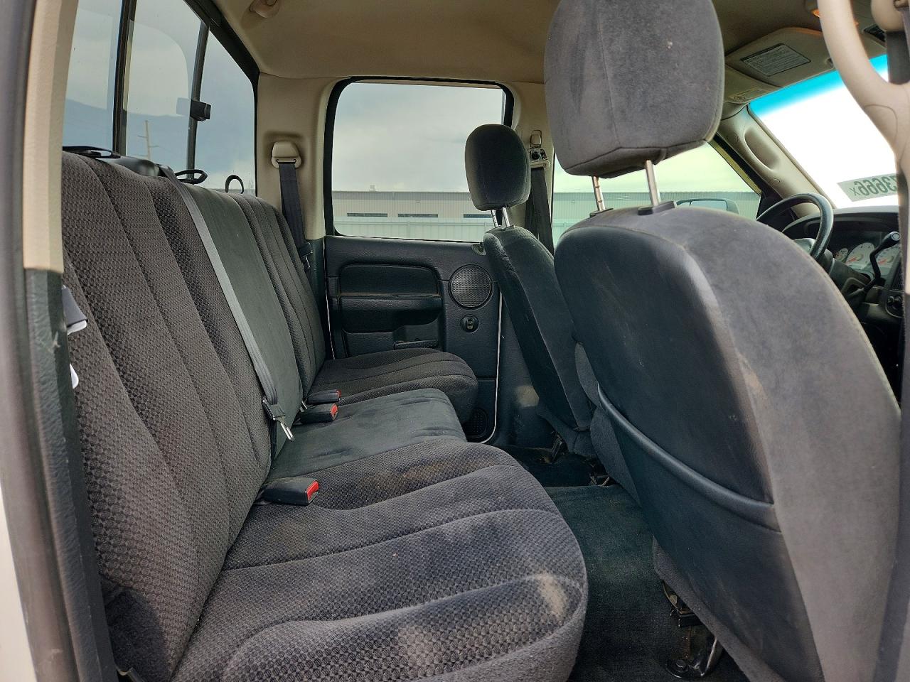 2003 Dodge Ram White vin: 3D7KU286X3G734149