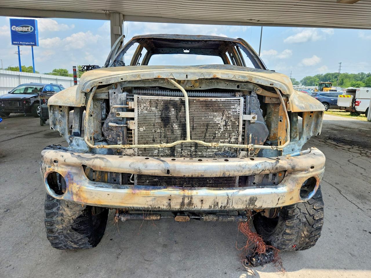 2003 Dodge Ram 2500 St Burn vin: 3D7KU28C03G856301