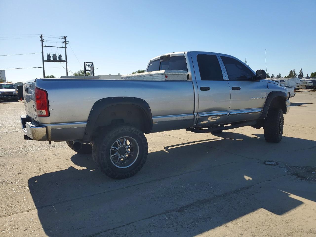 2004 Dodge Ram 2500 St Серебряный vin: 3D7KU28C04G147093